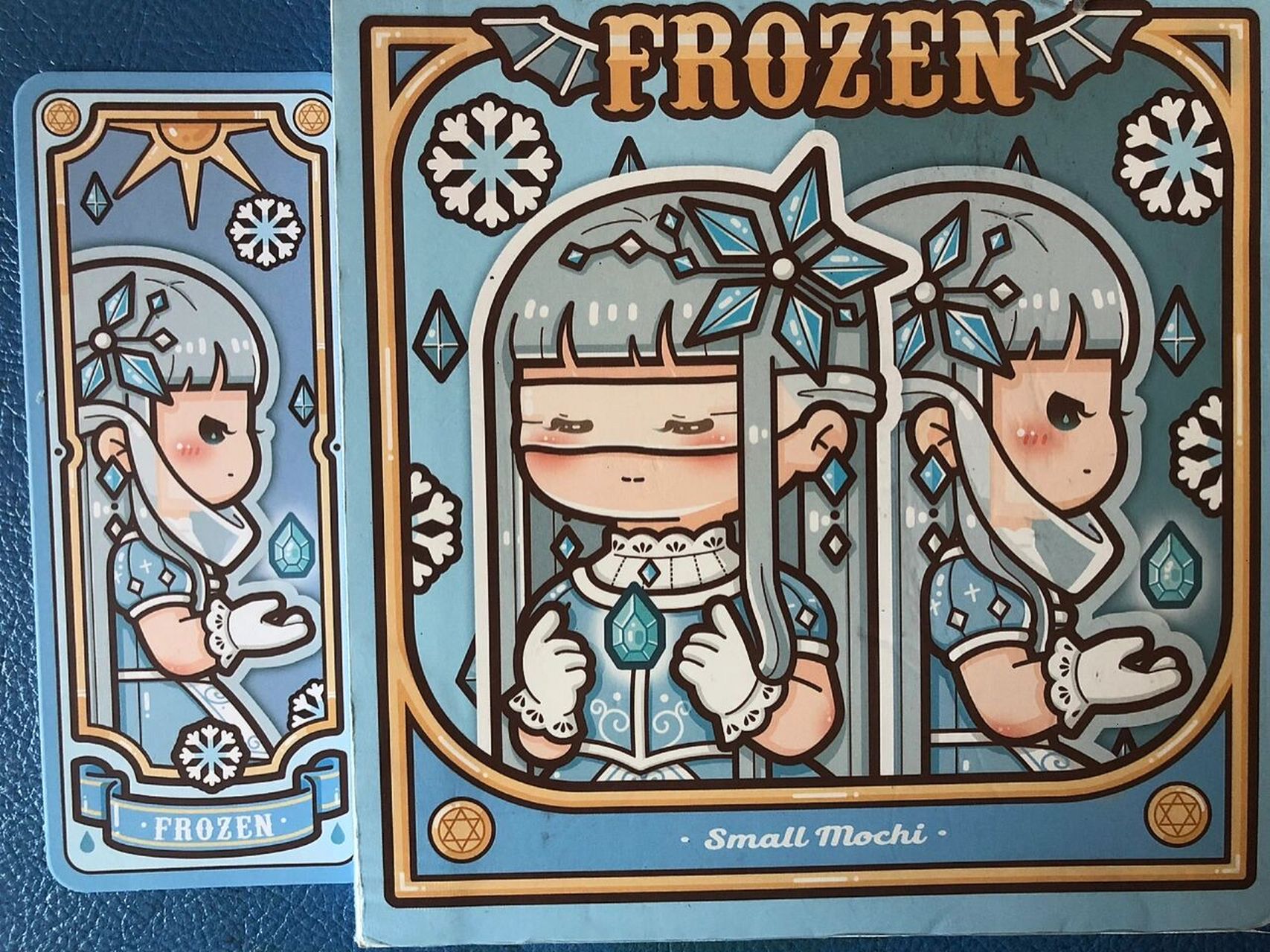 小麻薯魔法系列方方本-冰之书 小麻薯手帐排版