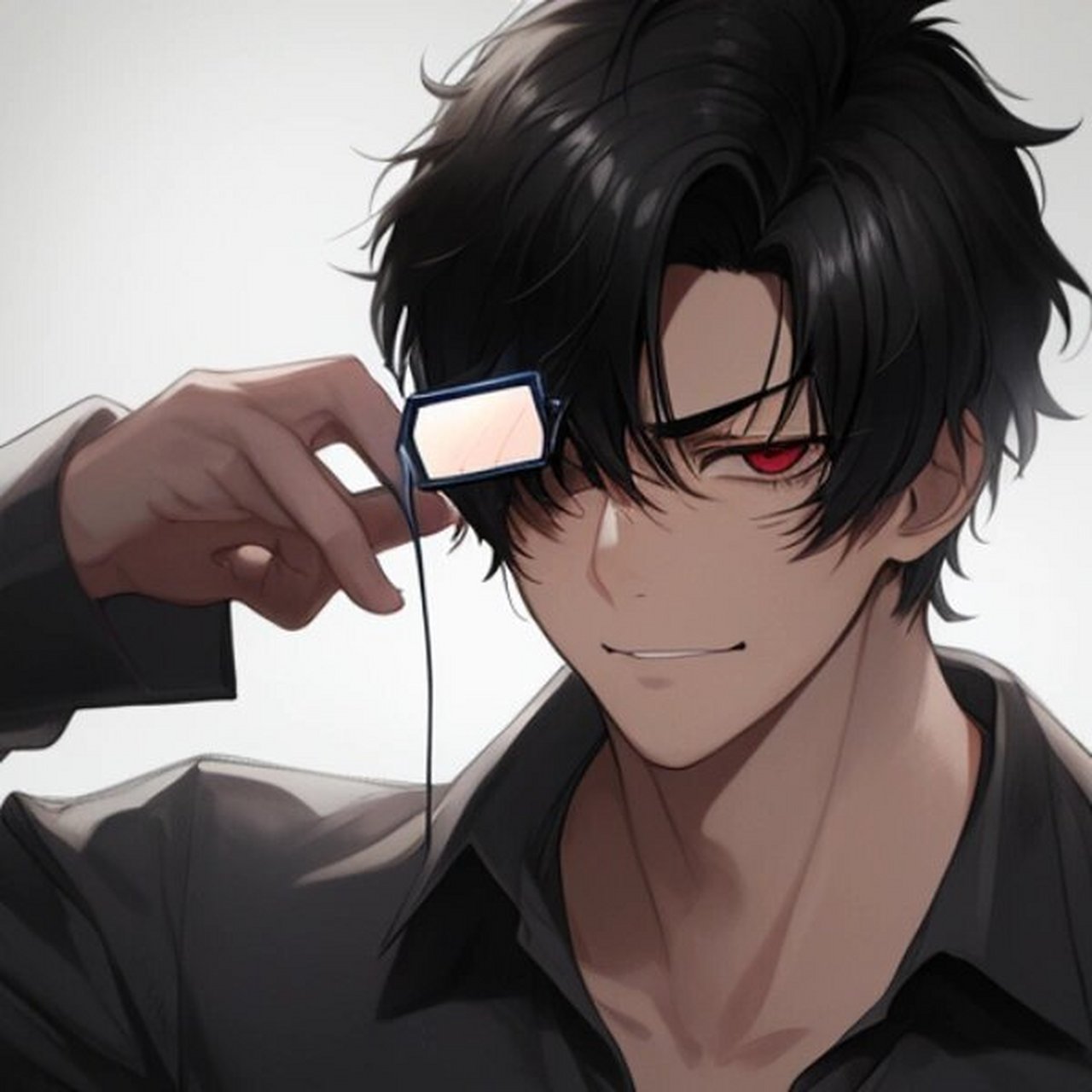 分享一组暗色系男生头像