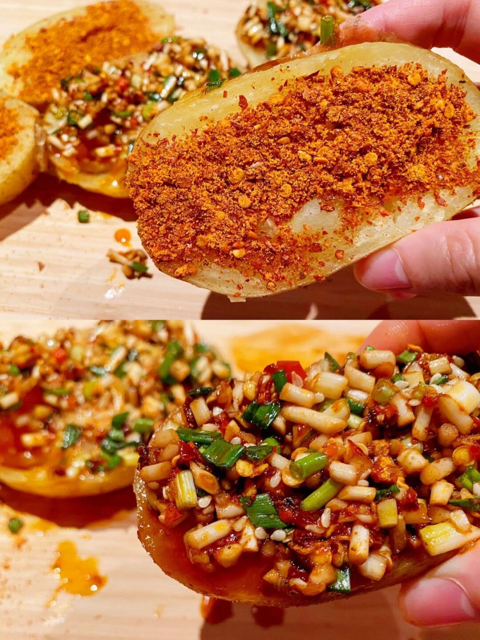 终于体会到了贵州人的快乐,烤洋芋太赞了97 96这烤土豆也太好吃了