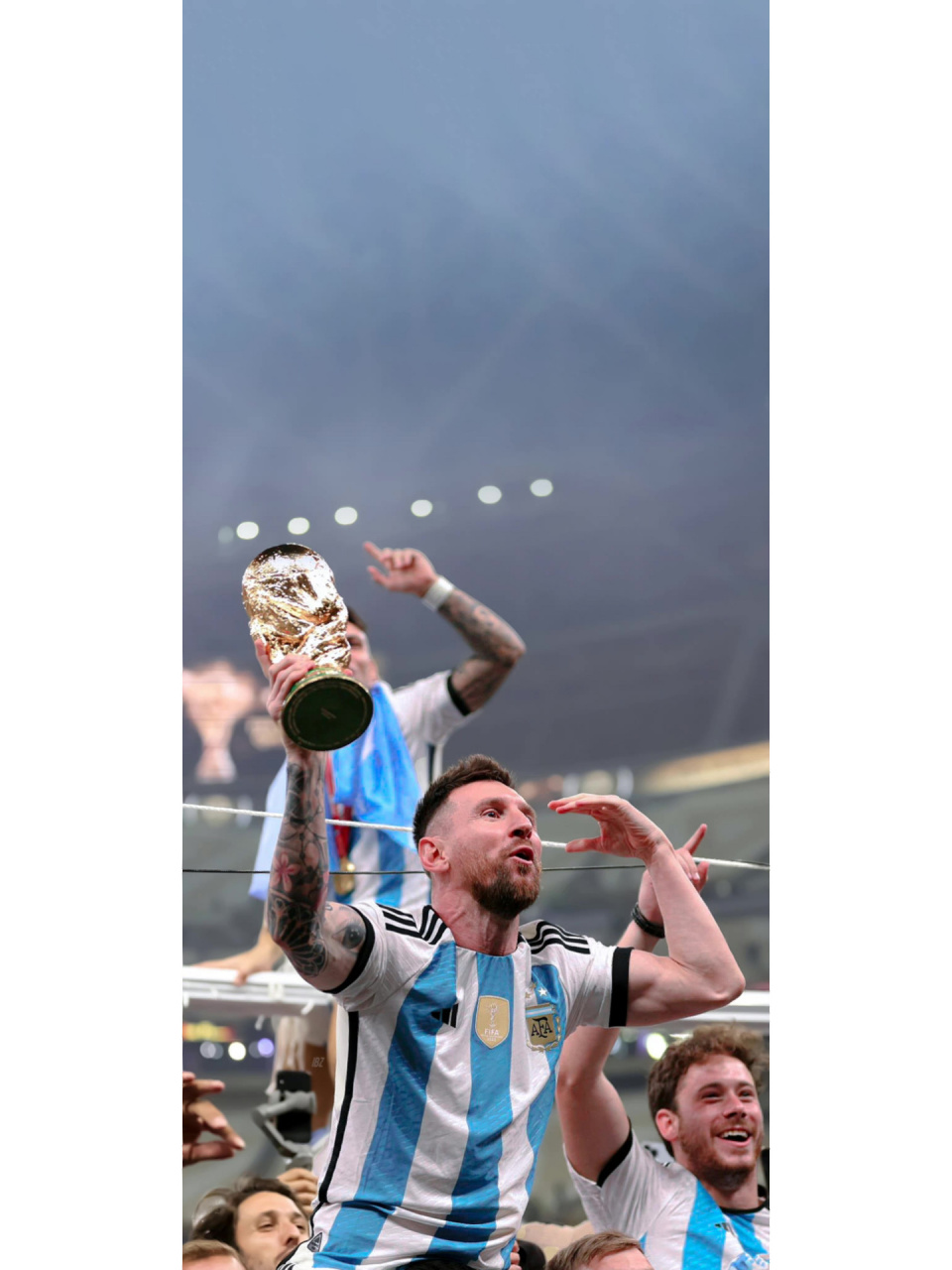 阿根廷梅西球衣壁纸图片