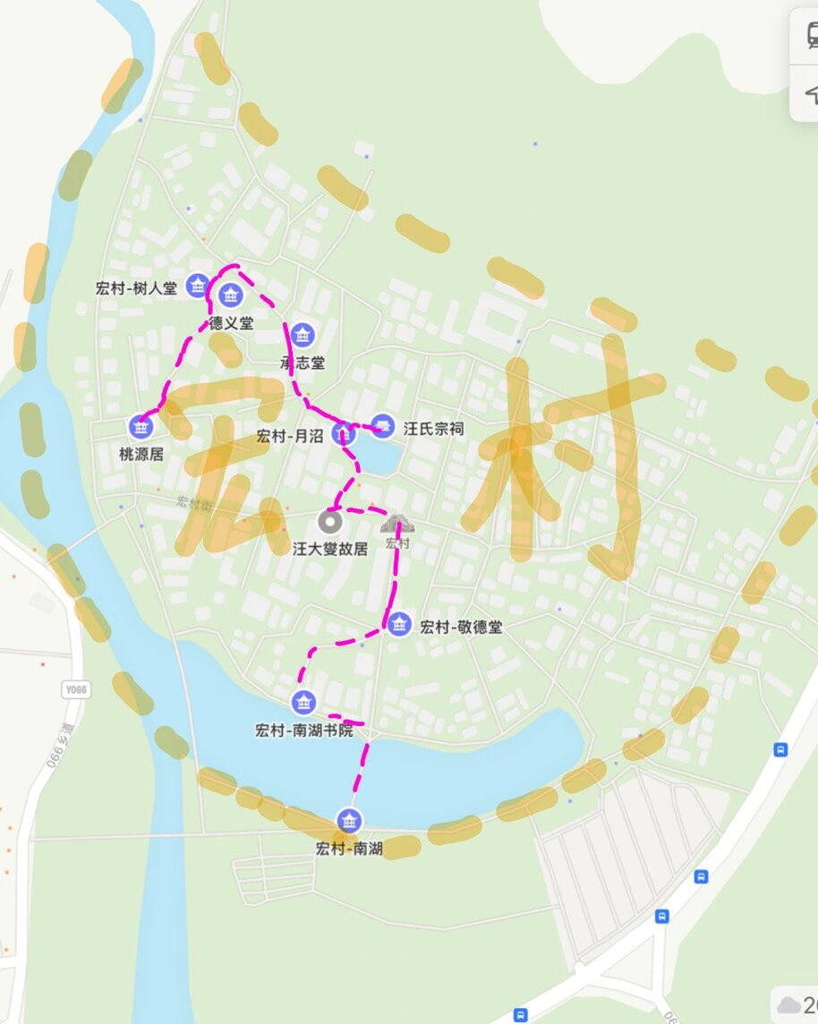 宏村所有大小景点一网打尽|吃住行全攻略