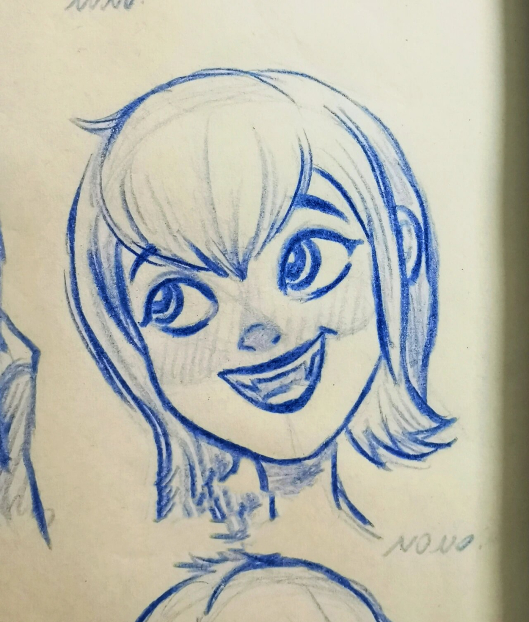 精灵旅社-梅菲斯|美式卡通速写|打卡day50 今日份摸鱼速写打卡上线