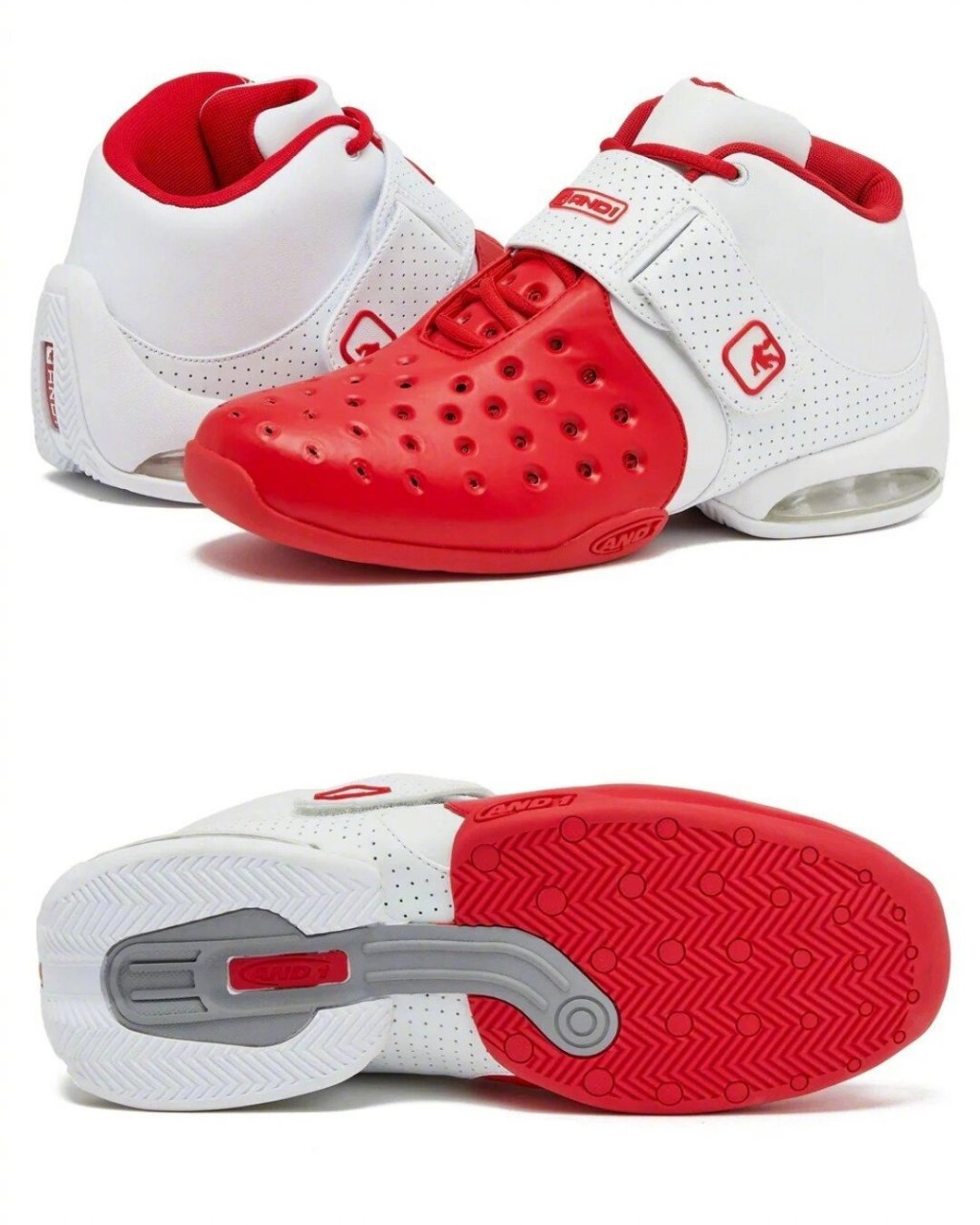 one复刻 街头品牌and1 邀请了当年的代言人本·华莱士为经典鞋款and1