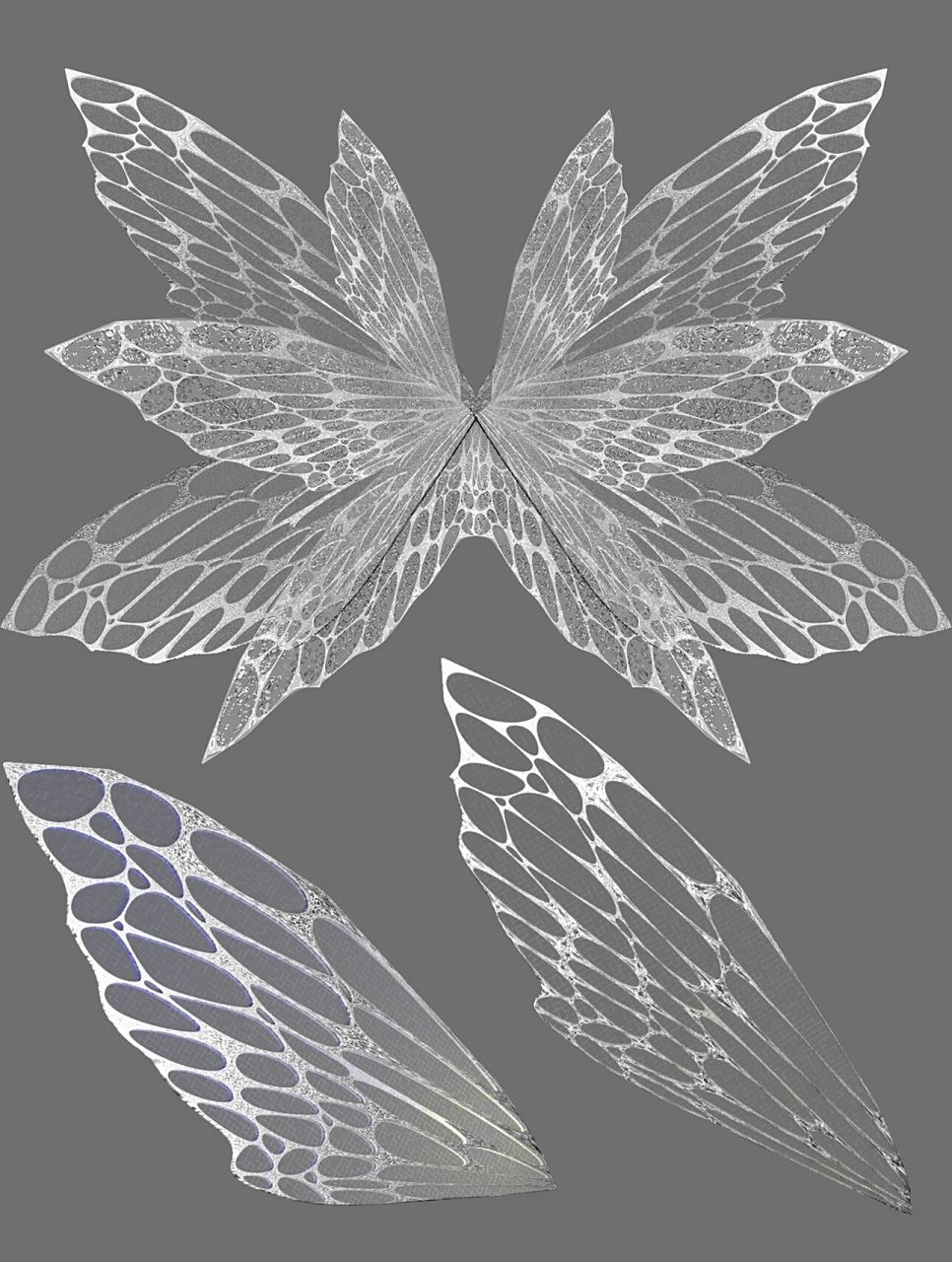 精灵翅膀可以有多美～ 分享一波梦幻精灵翅膀素材～ 免扣png格式,高清