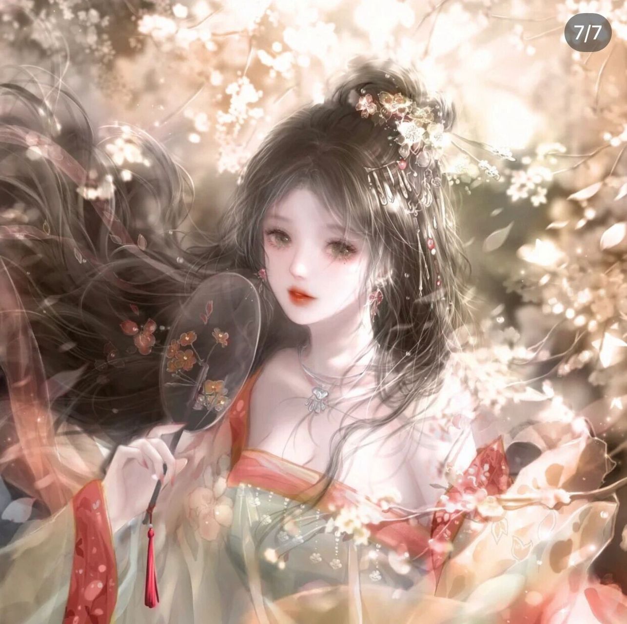 七人超仙古风闺蜜头像