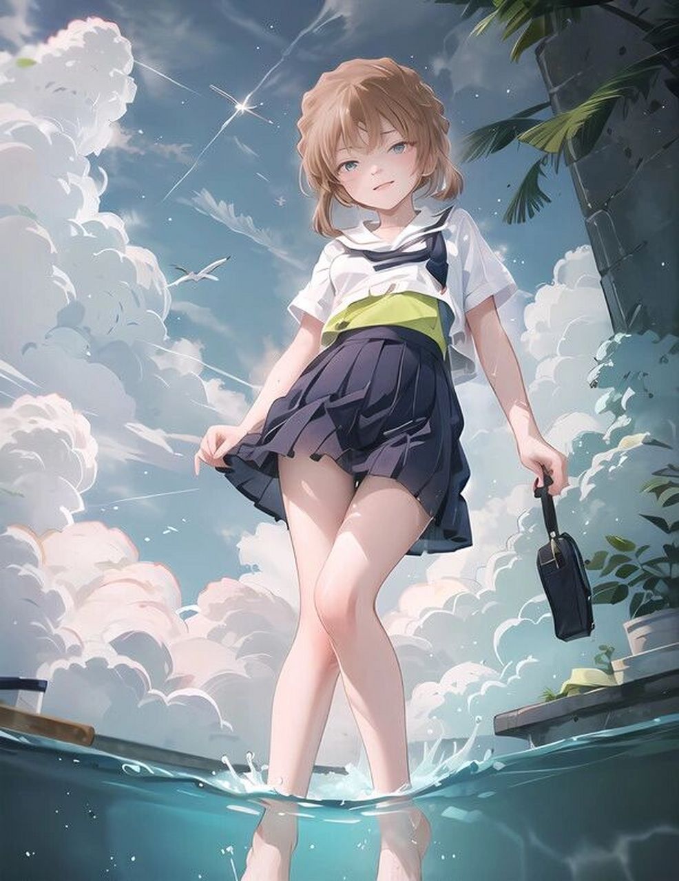 名侦探柯南##灰原哀# #动漫壁纸# #ai绘画