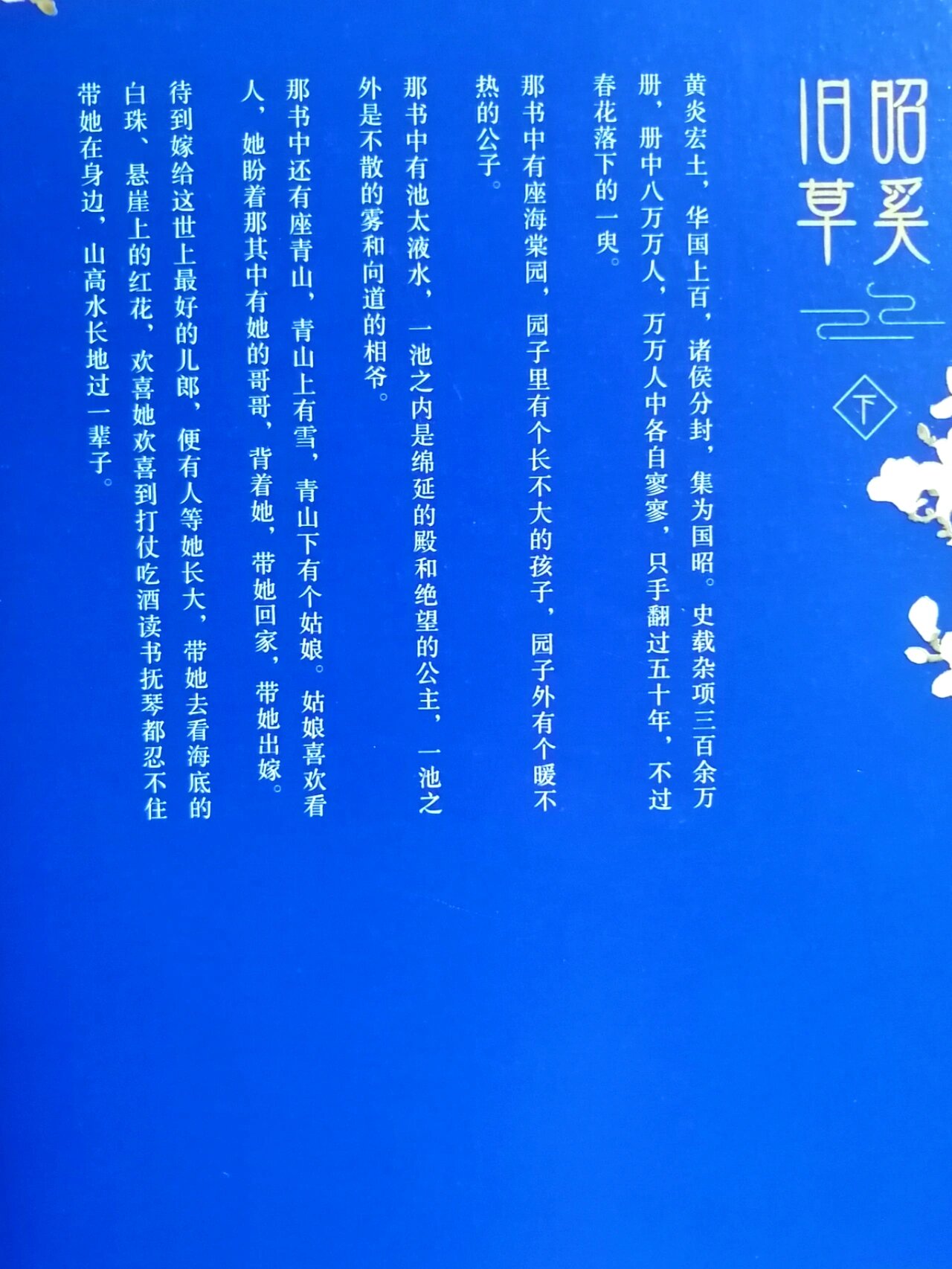 古言虐文《昭奚旧草》书海沧生 著
