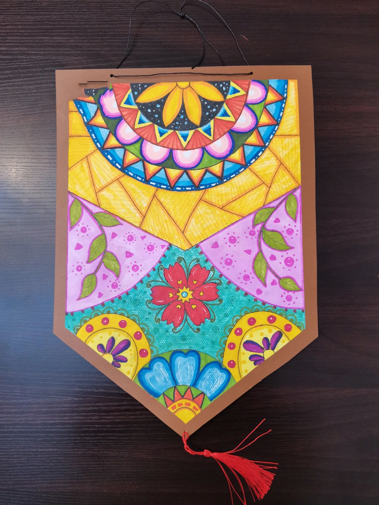 新疆挂毯画手绘波西米亚风情的
