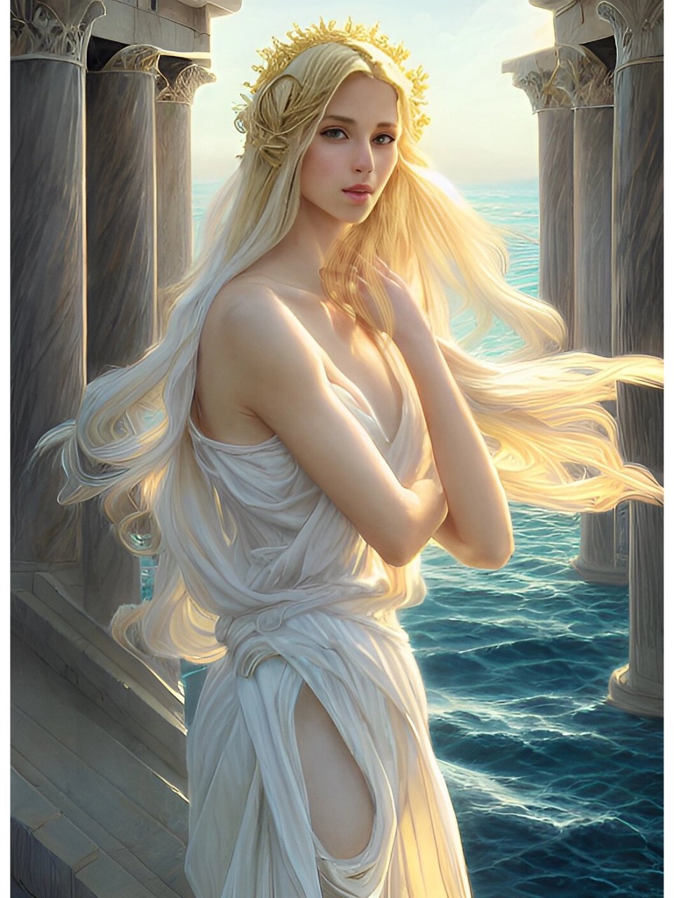 海边的阿佛洛狄忒 阿佛洛狄忒(希腊语:68φροδ07τη,英语