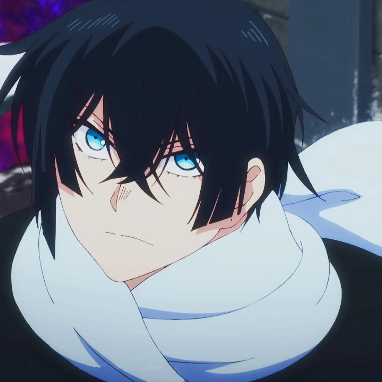 头像|瓦尼塔斯 帅气与骚气并存     黑发蓝眸单边耳坠99 男主的颜值