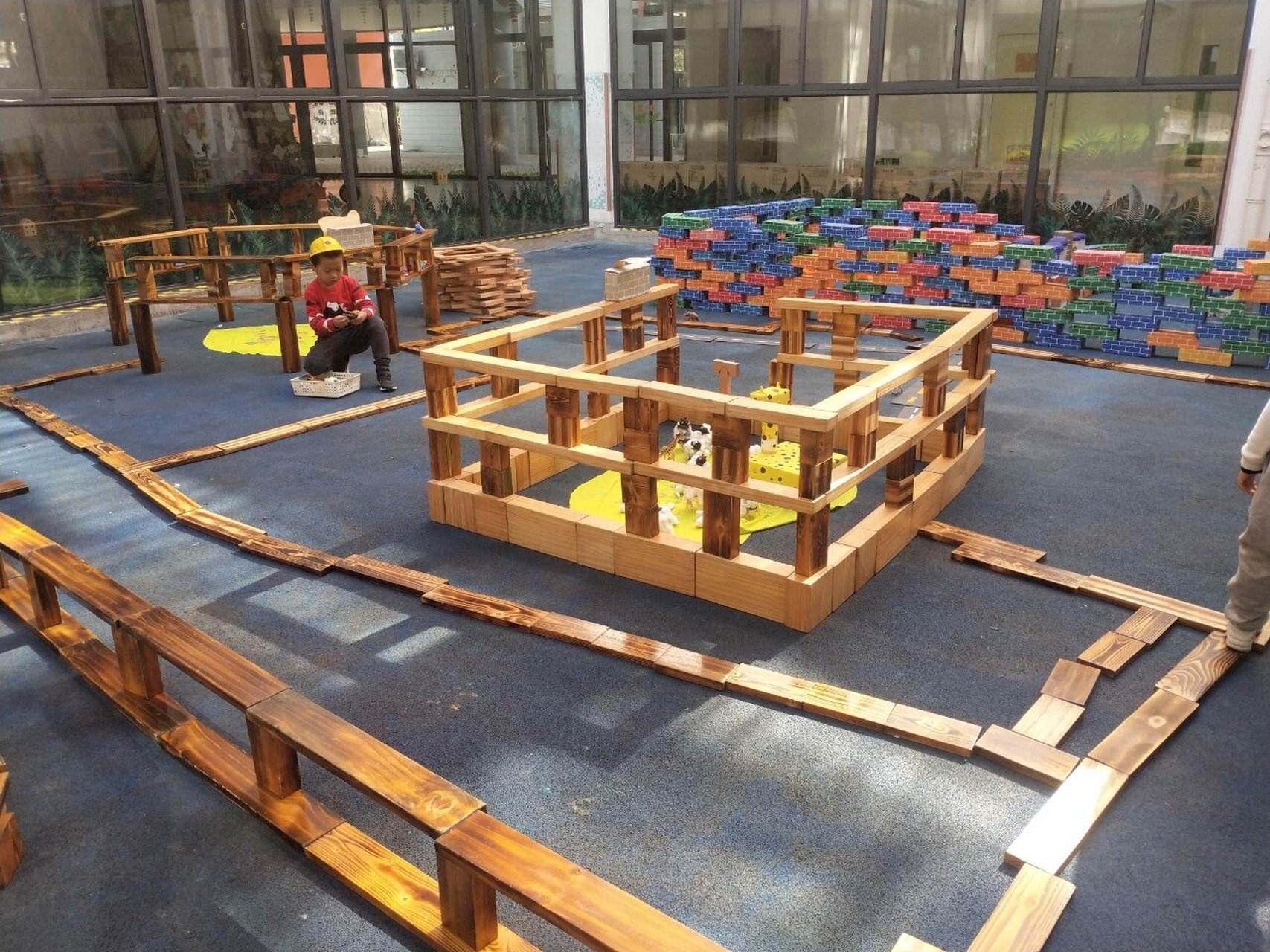 大班建构(动物园) 有点棒