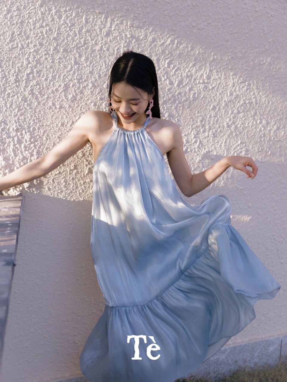 te by frigidorg78波光粼粼小蓝裙