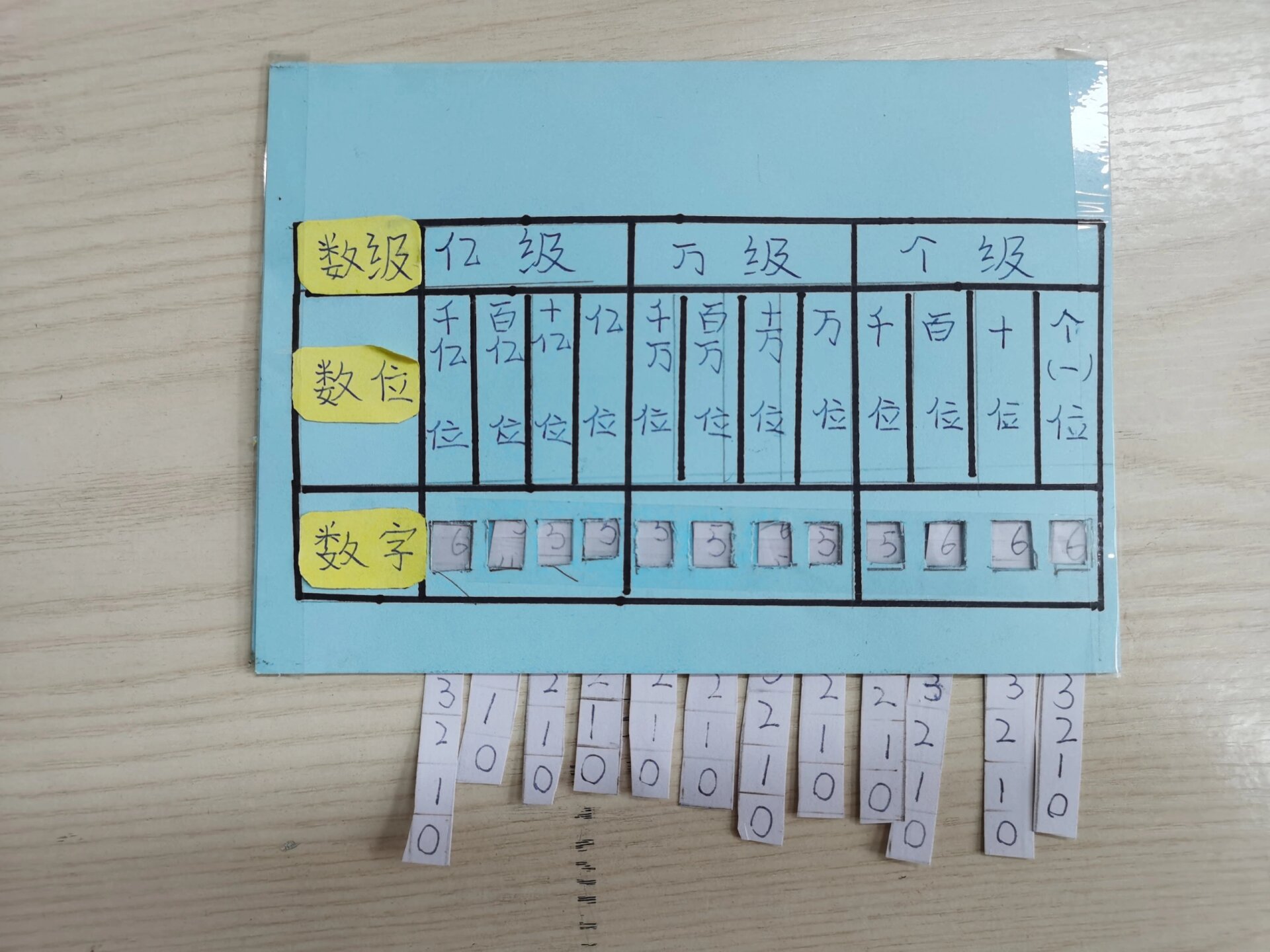 78数位顺序表的制作