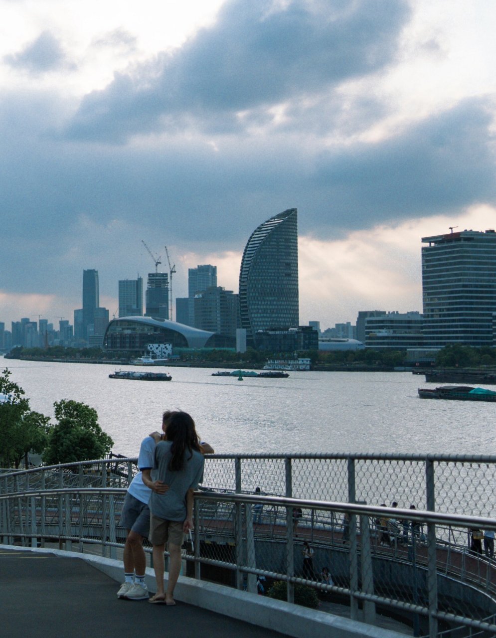 上海的新地标 歇浦路的东岸绿道是个好去处