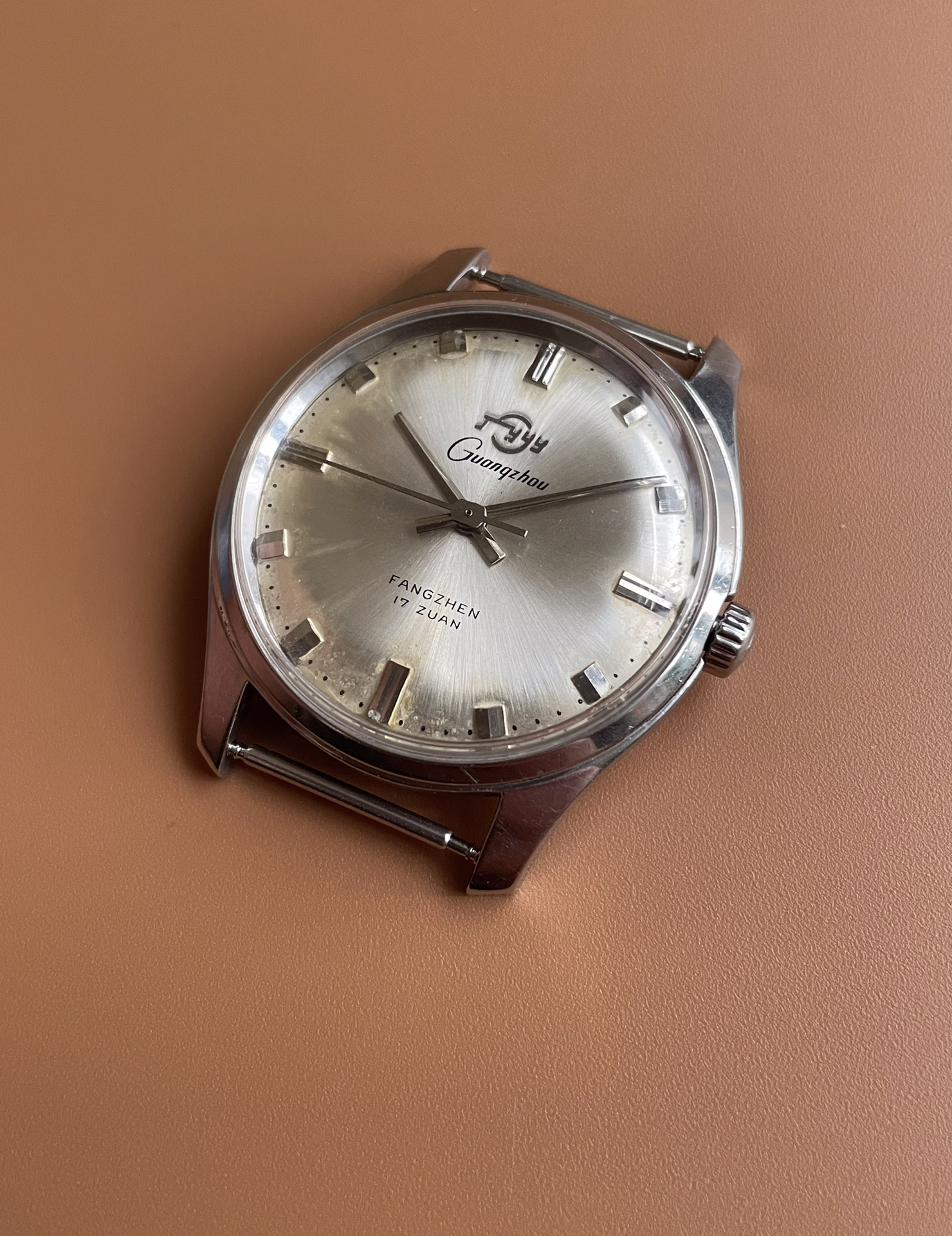 广州牌手动机械表 广州手表厂sg3a型 原装老货 原始成色,无翻新打磨