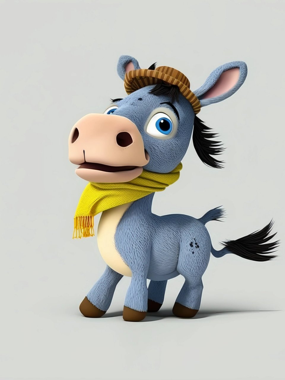 可爱哒小毛驴