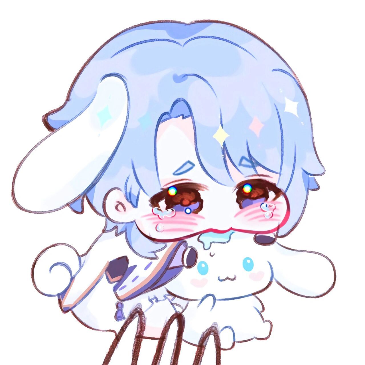 画师:rie.sabilsb丨原神 神里绫人头像