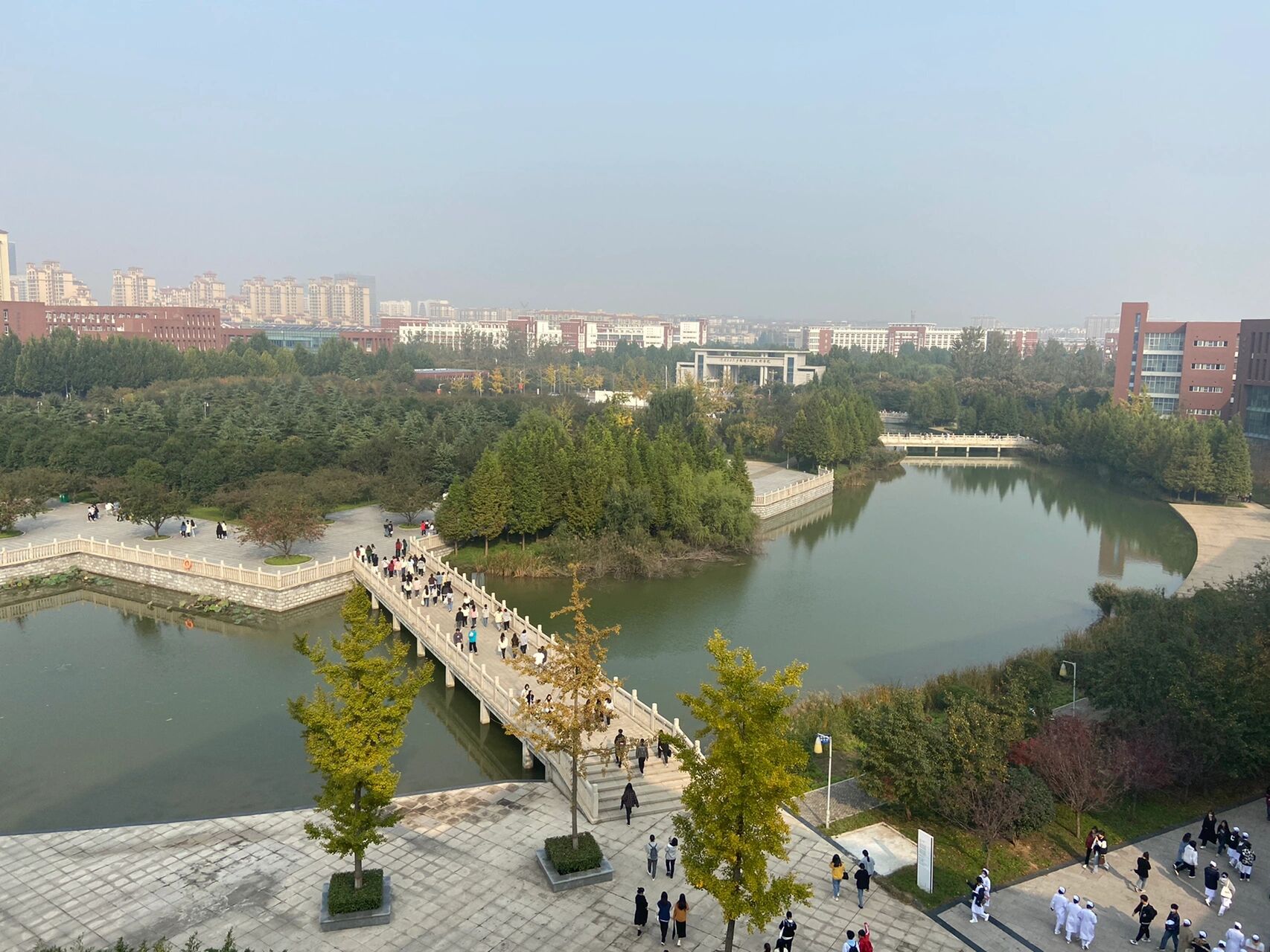鹤壁职业技术学院 不得不说 咱学校的风景真的很不错