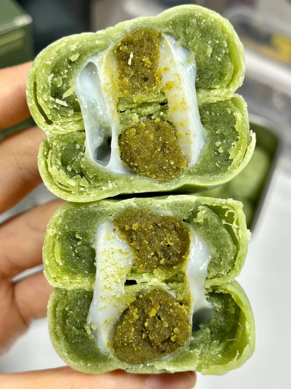 最近好火的龙井酥!