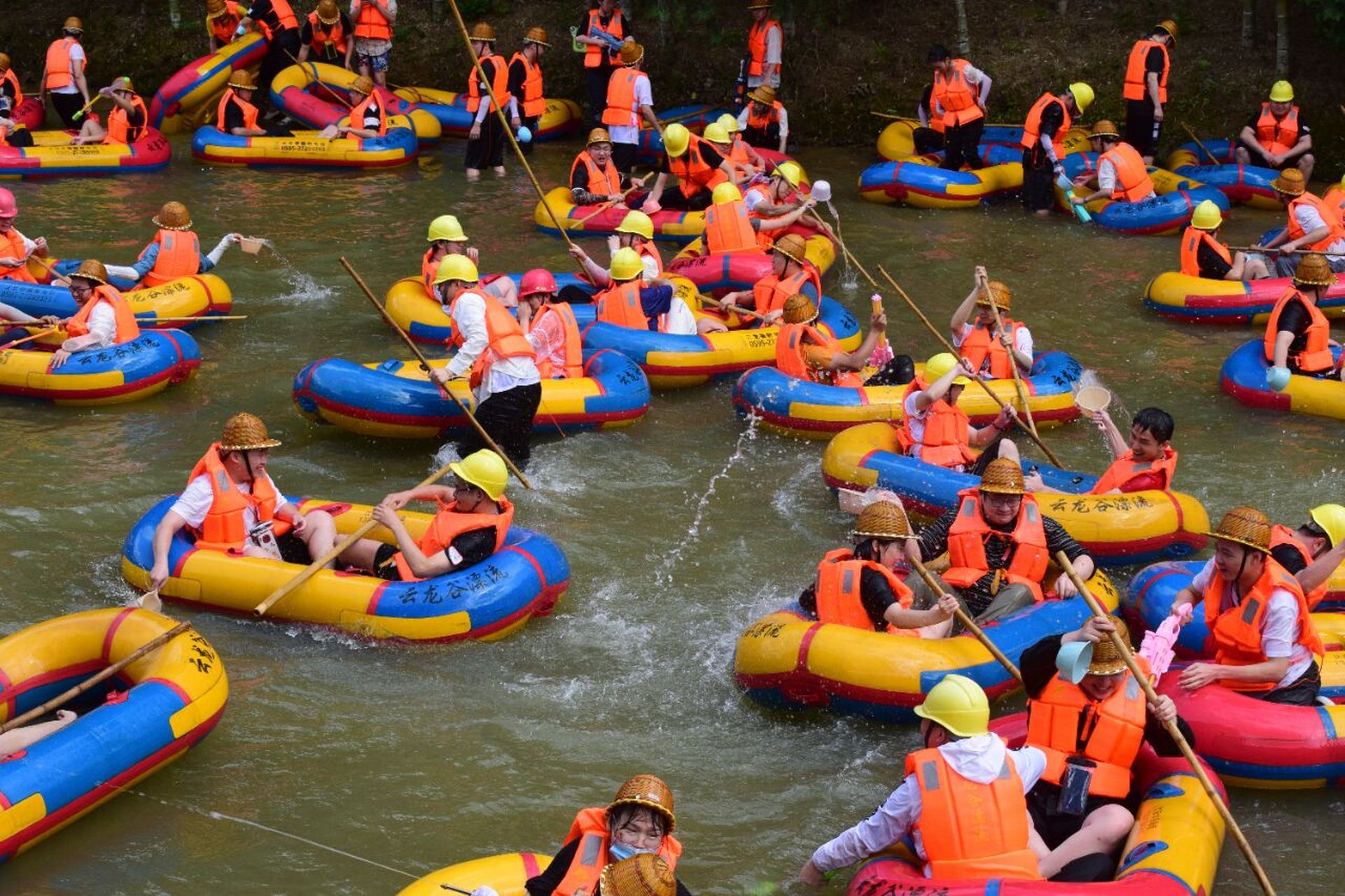 4月29日德化云龙谷漂流开漂啦 云龙谷漂流离县城车程约25分钟离泉州