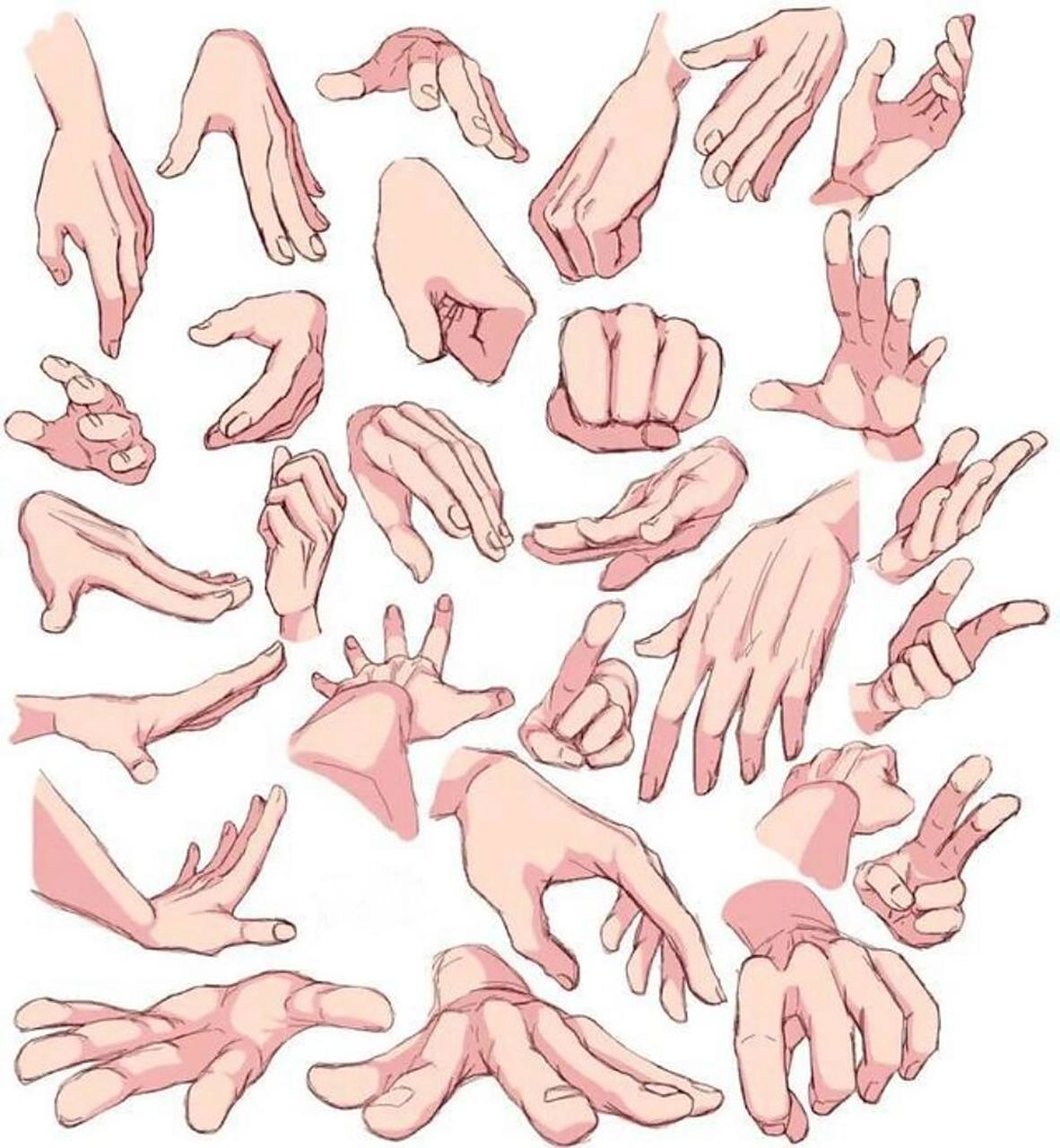 板绘萌新如何画手9415保姆级手部画法73 97要画好手,首先我们