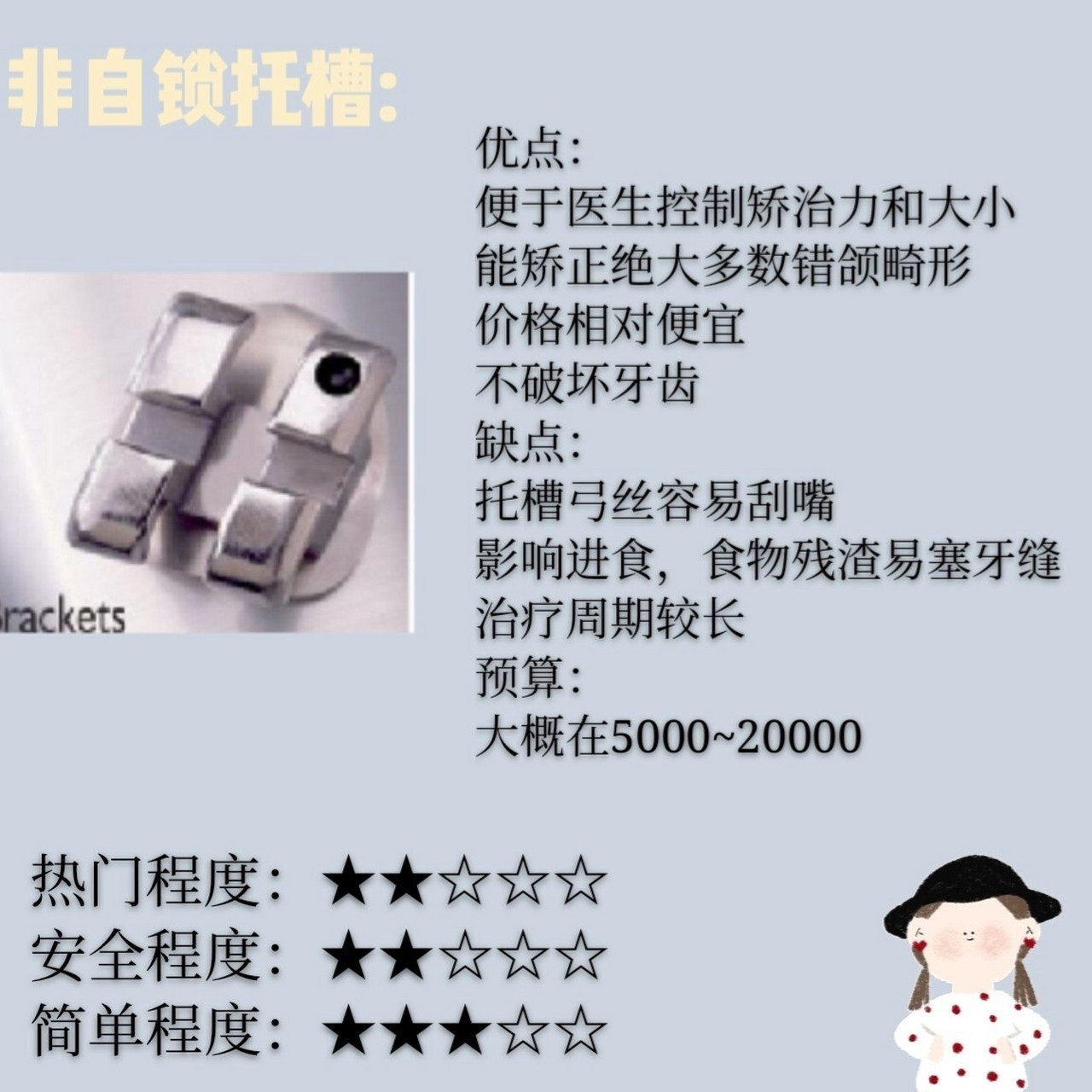 自锁牙套和非自锁牙套有哪些区别?