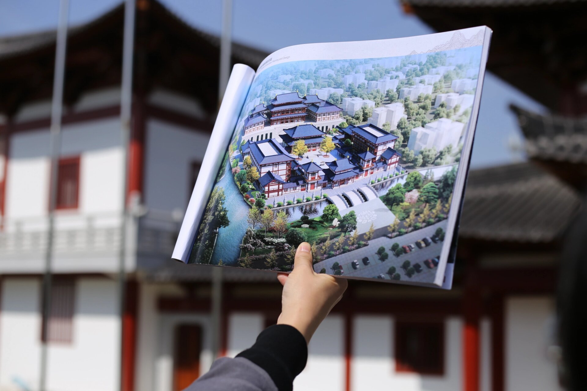 嘉兴普光寺(1):一个人,扛起一座寺 从上海出发,行车一个多小时,便能