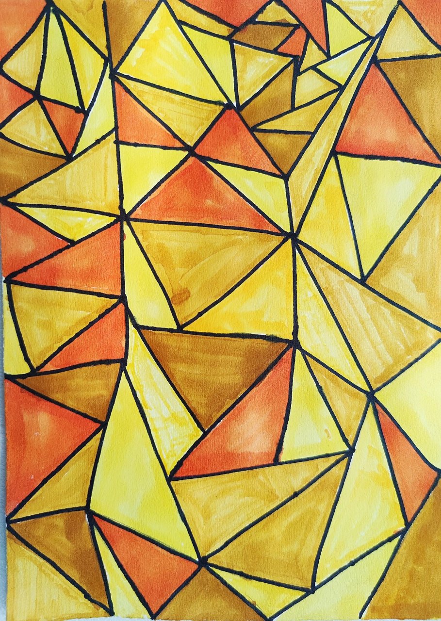 人美版六年级上册《画一幅色彩和谐的画》
