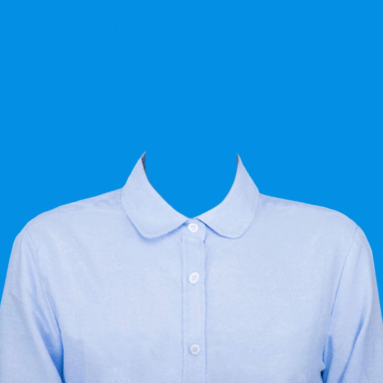 蓝底证件照服装素材/款式很多/高清原图自取 实现证件照自由全靠它啦!