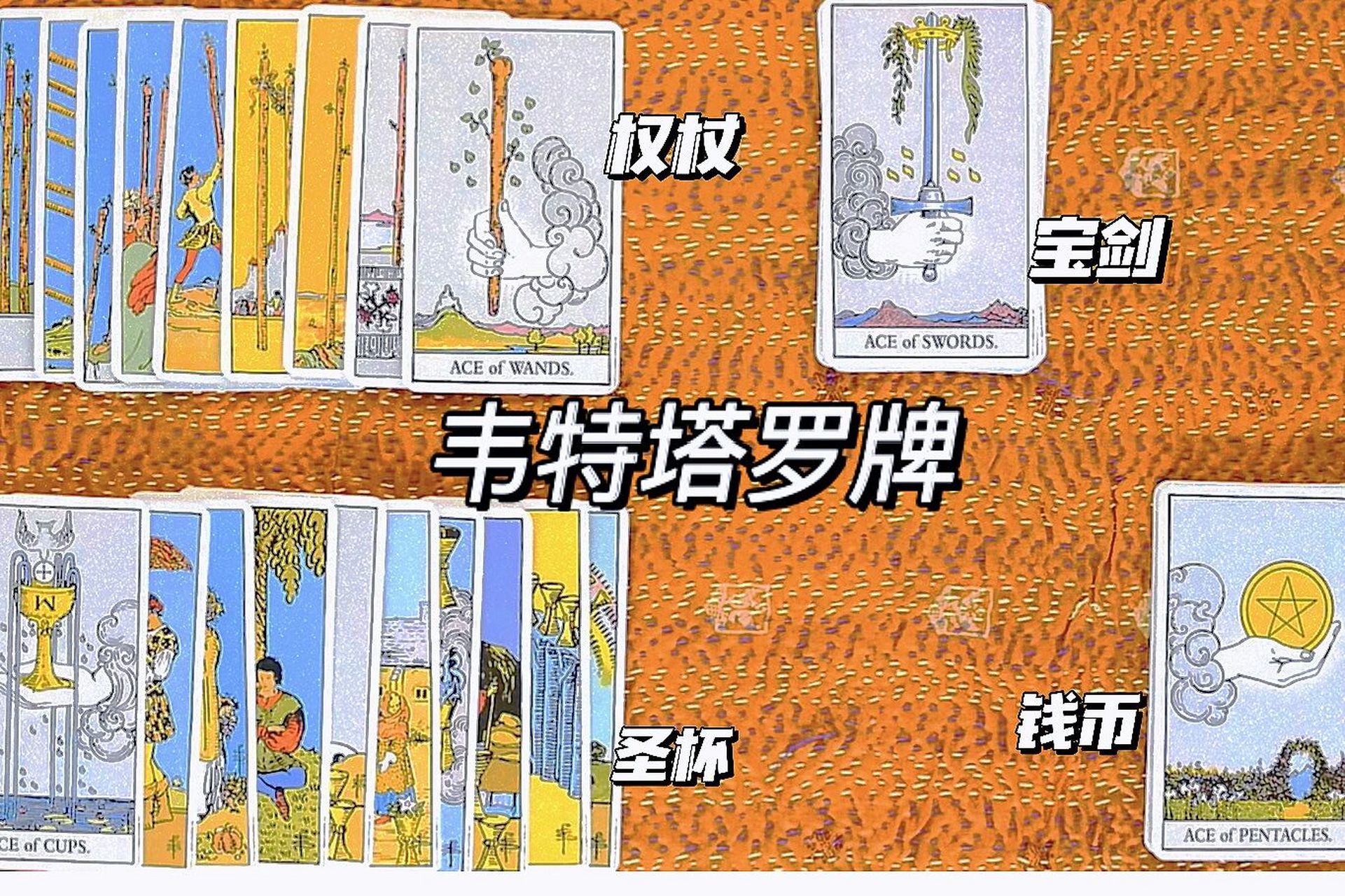 【韦特塔罗牌】之 22张大阿卡纳牌 93韦特塔罗牌 (the rider-waite