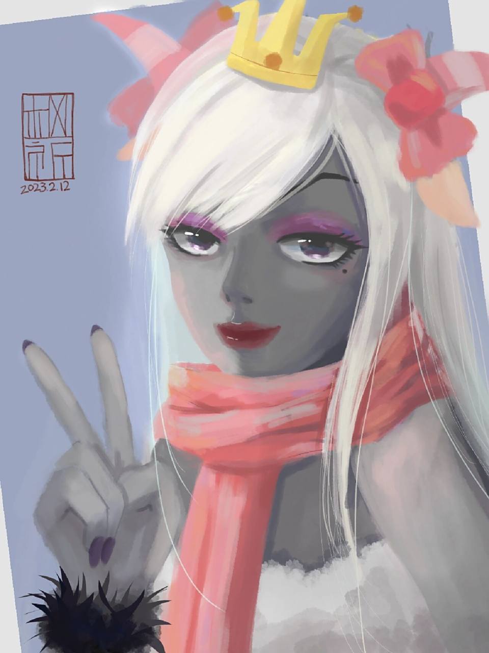 左滑看拟人版红太狼