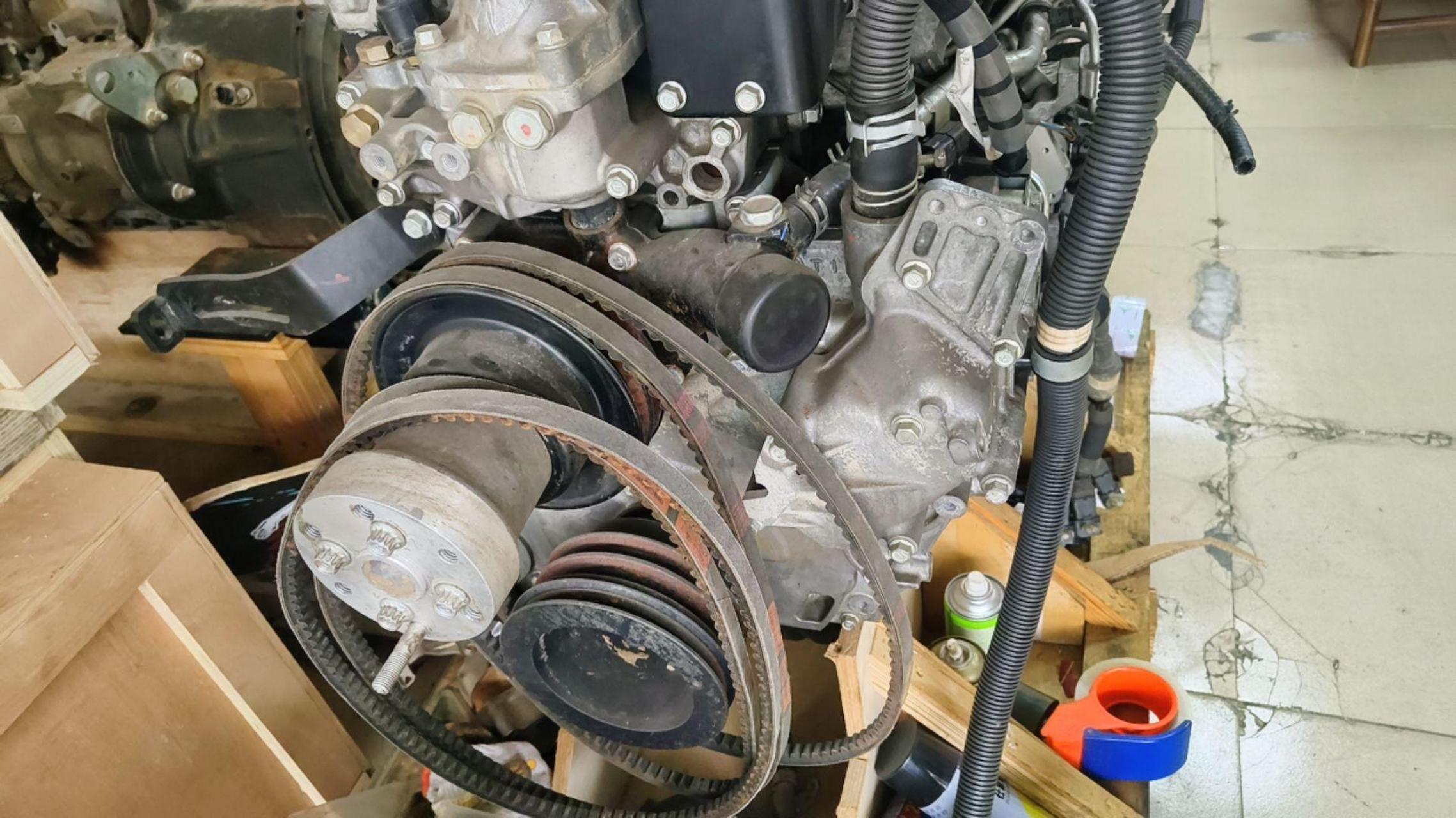 hd820r5,4m50发动机总成,拆拆拆