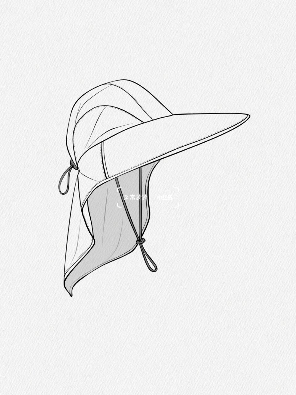 服装设计 | 手绘 | 8款帽子设计 工具:ipad➕pencil 软件:procreate