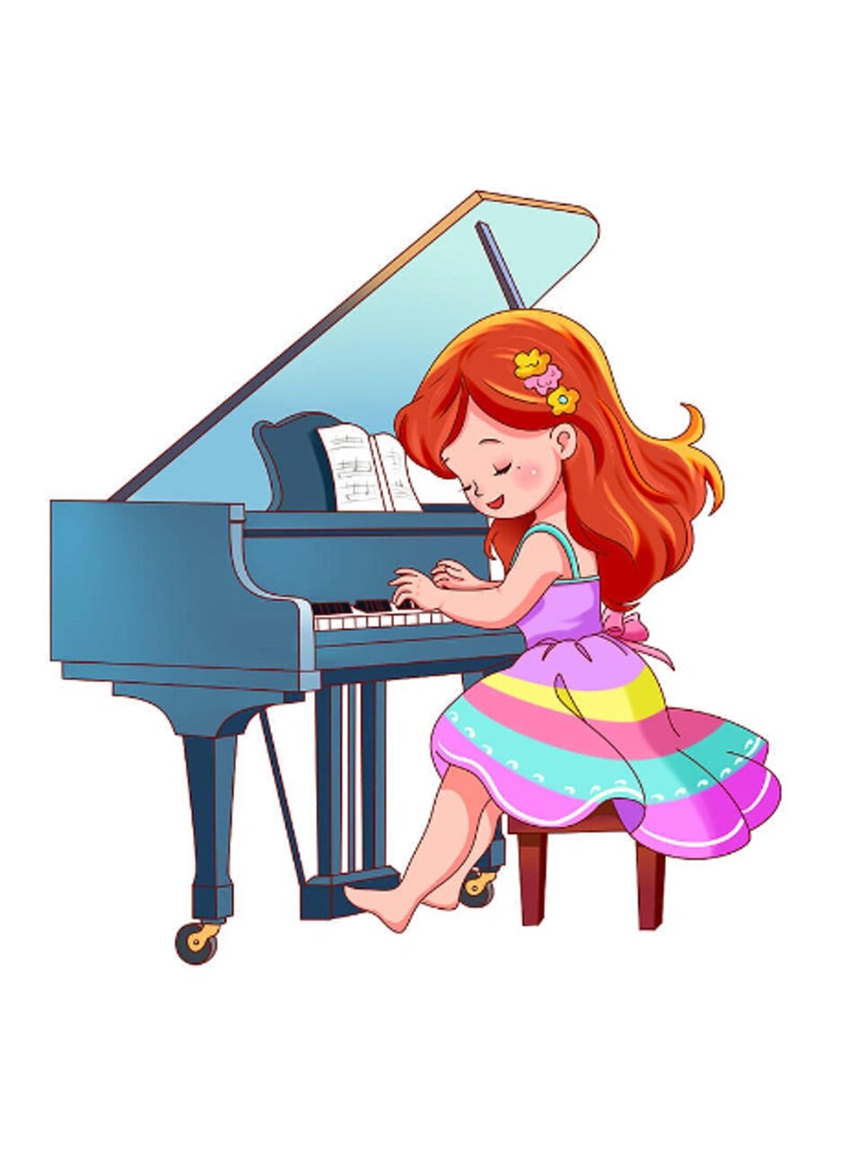 96免抠素材|91音乐演奏卡通人物合集