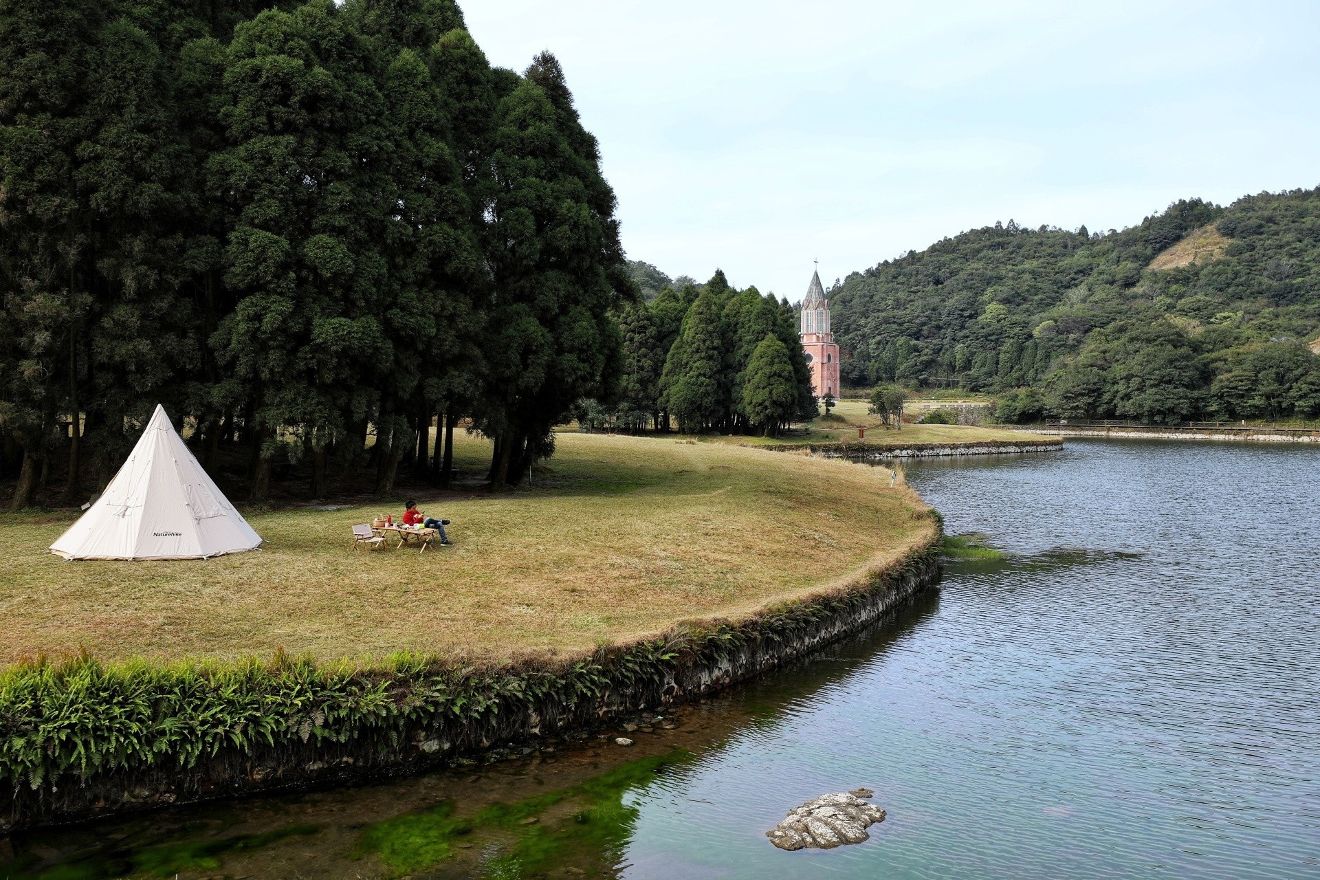 广西玉林| 大容山露营:北欧风情和瀑布天湖 大容山绝对是玉林的大ip