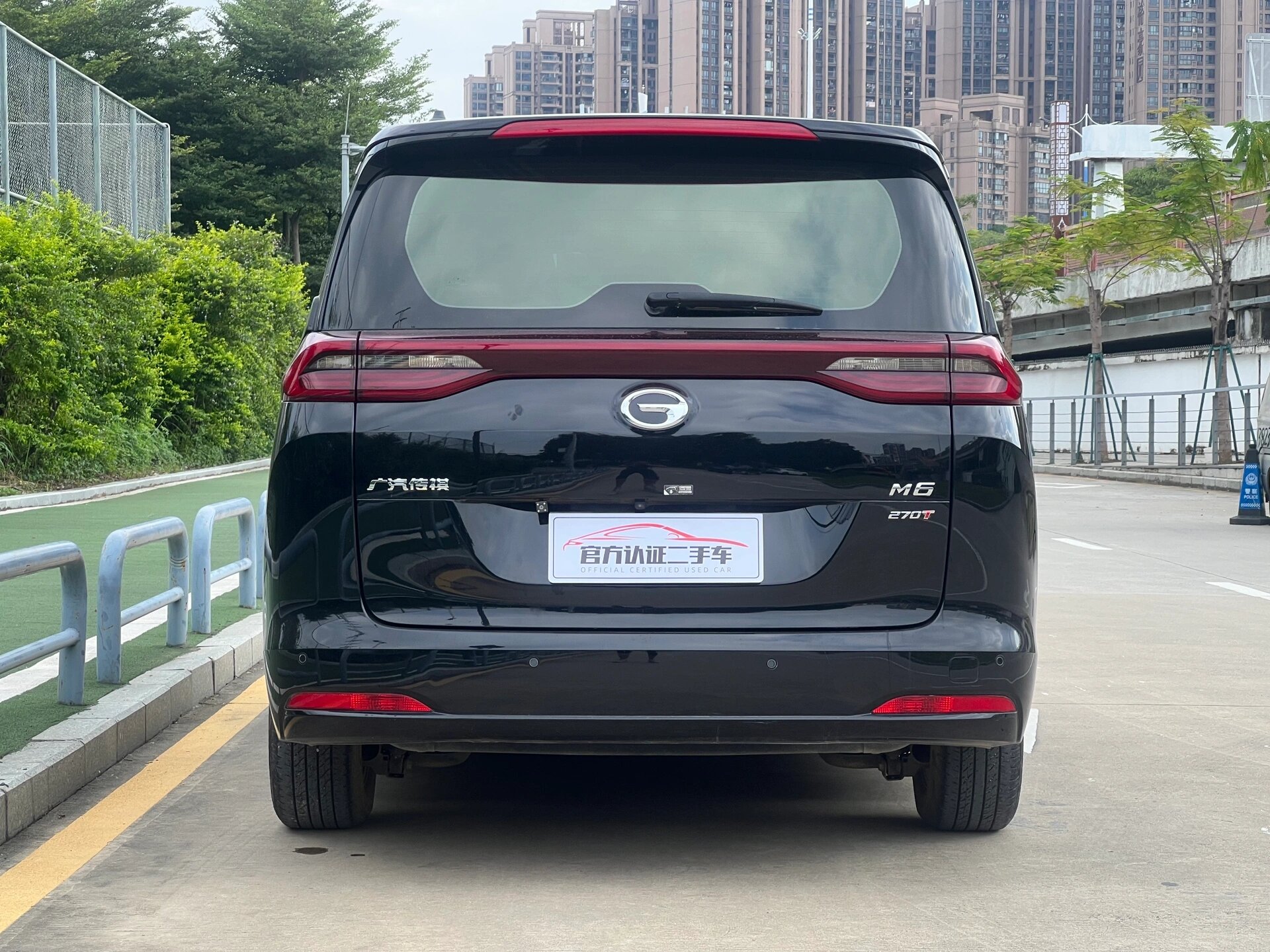七座商务车二手车 广汽传祺m6,20年上牌,七座270t豪华版,3万多公里