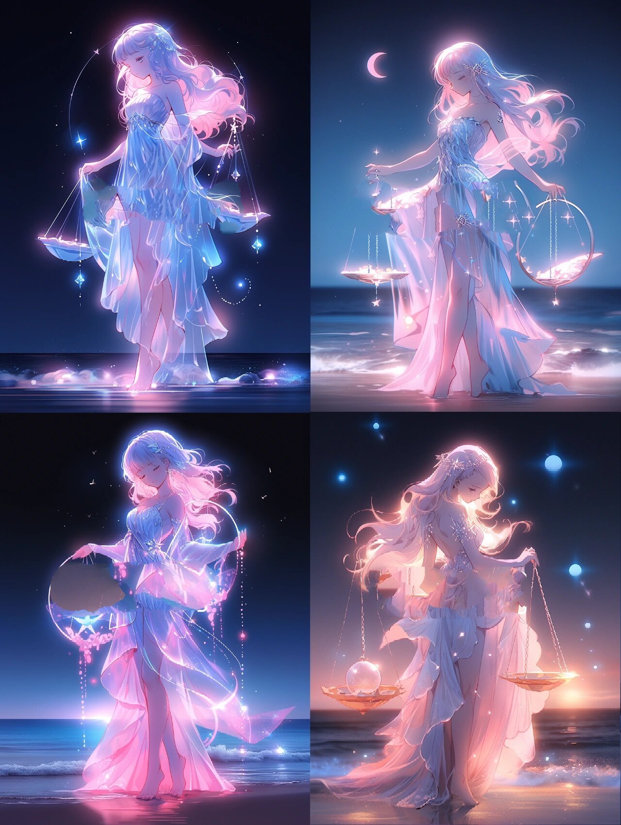 78唯美壁纸|十二星座·天秤座,亮度拉最大 想看什么星座,评论区告诉