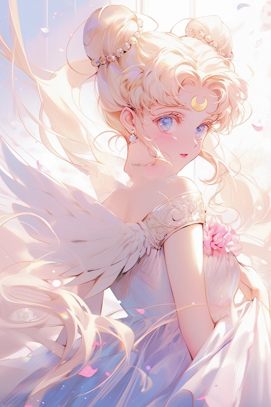 水冰月头像坠落天使 美少女战士 唯美治愈