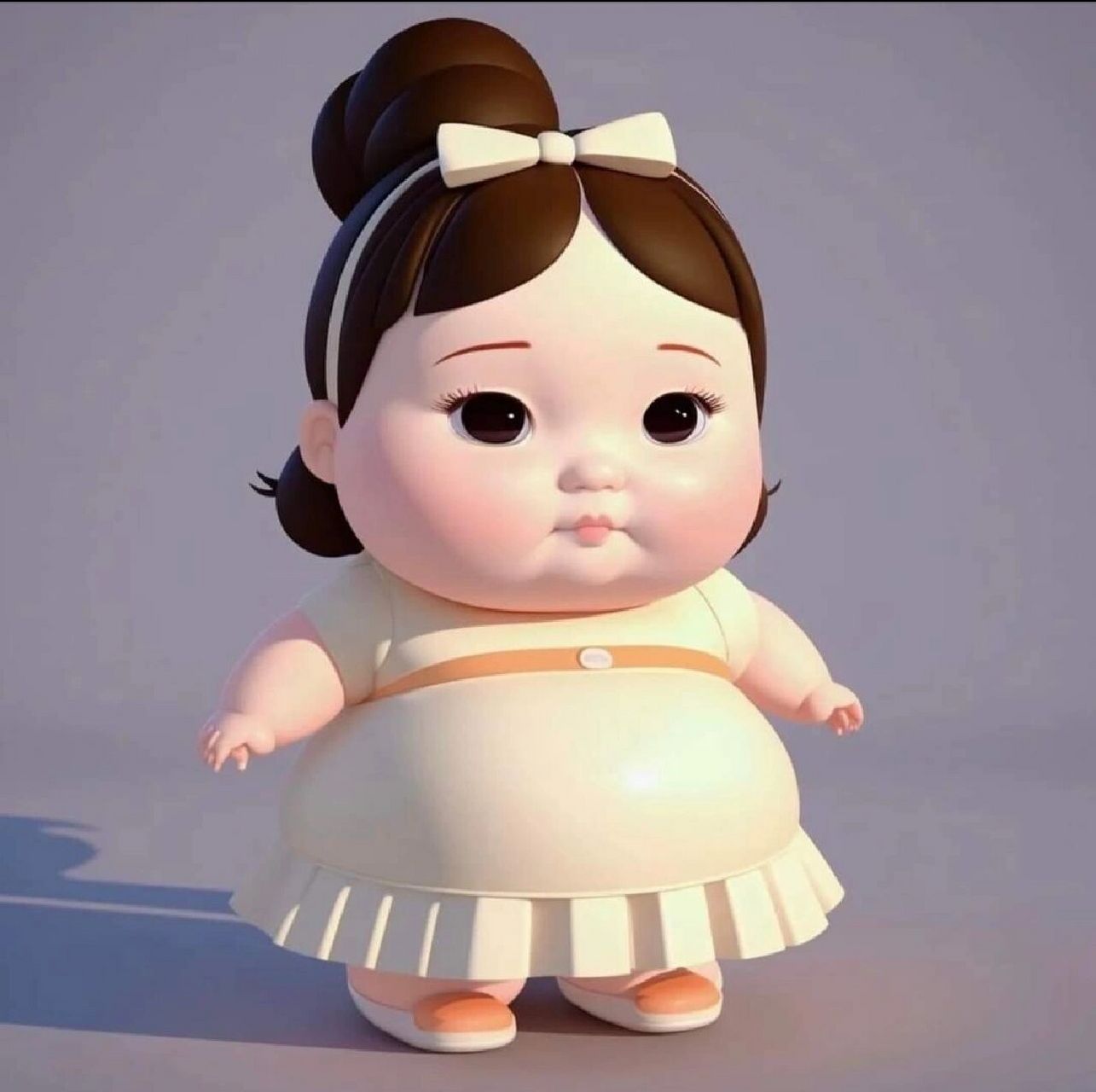 可爱胖妞壁纸7815 我不是胖,只是膨胀得来很可爱09