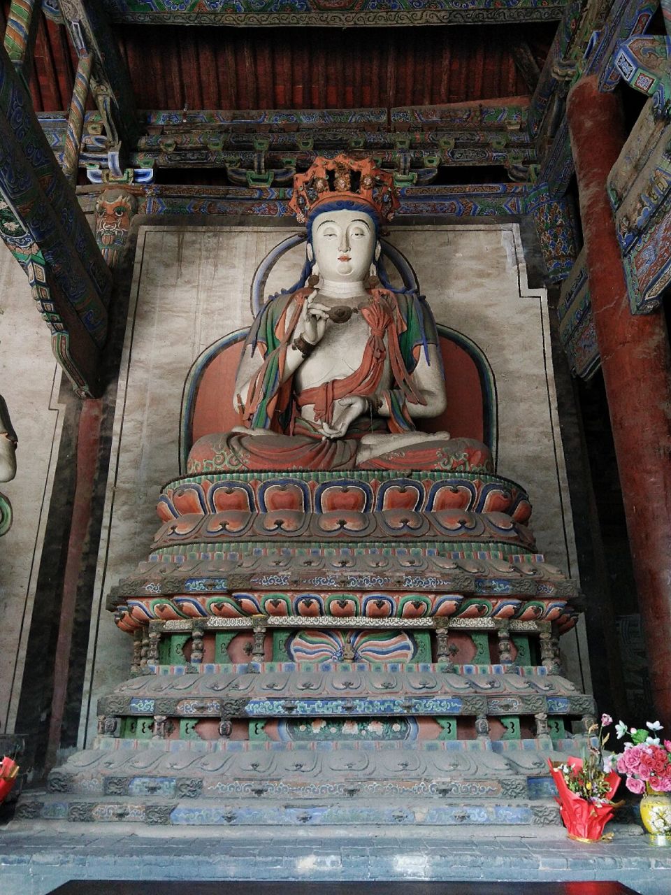 善化寺三圣殿菩萨之一
