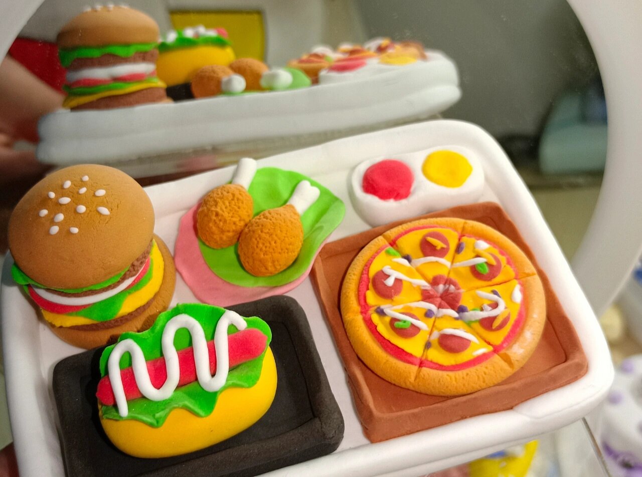 超轻黏土‖汉堡套餐