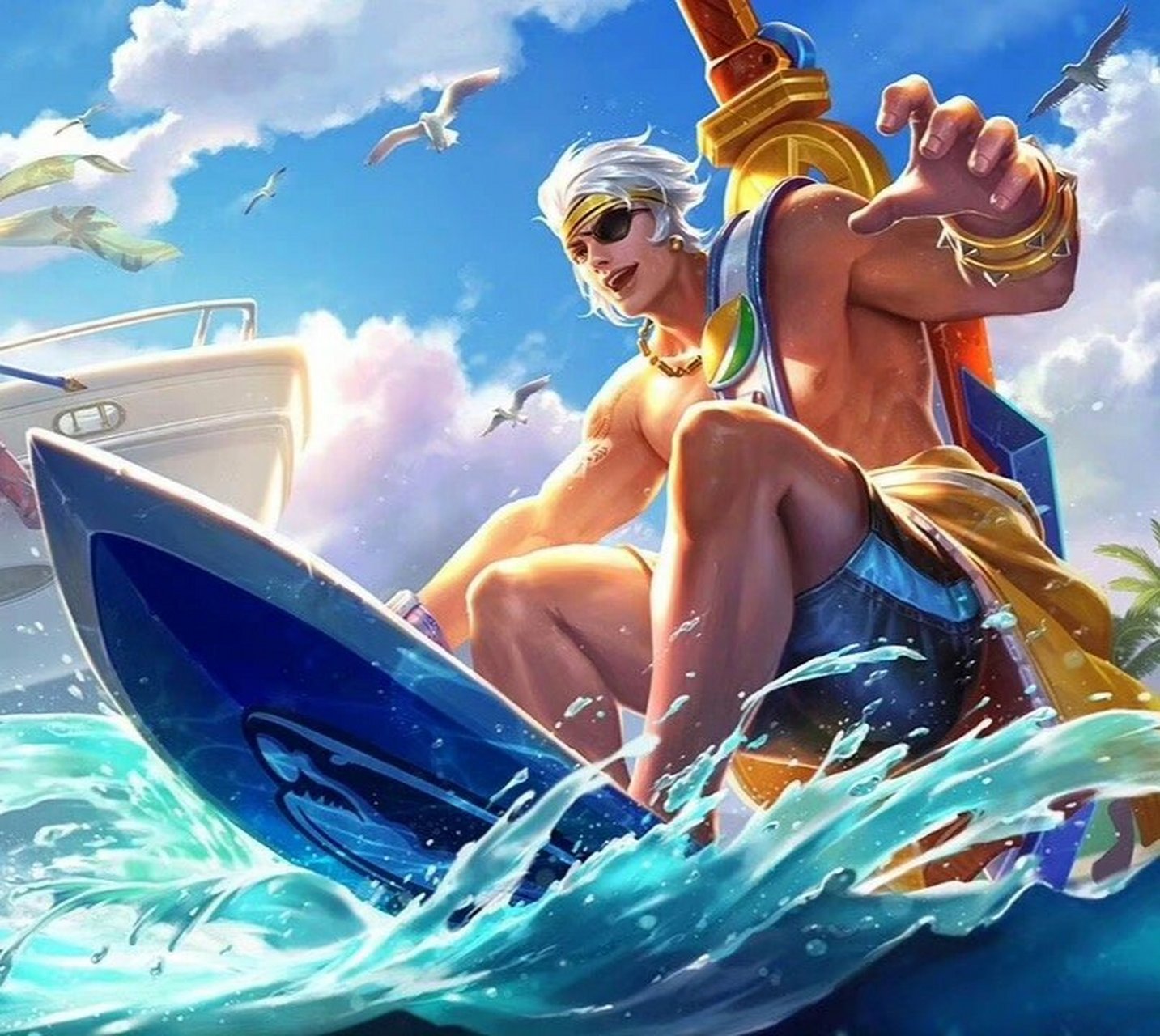 王者荣耀|零氪玩家必入高性价比皮肤 夏侯惇 冲浪皮肤 马可波罗 激情