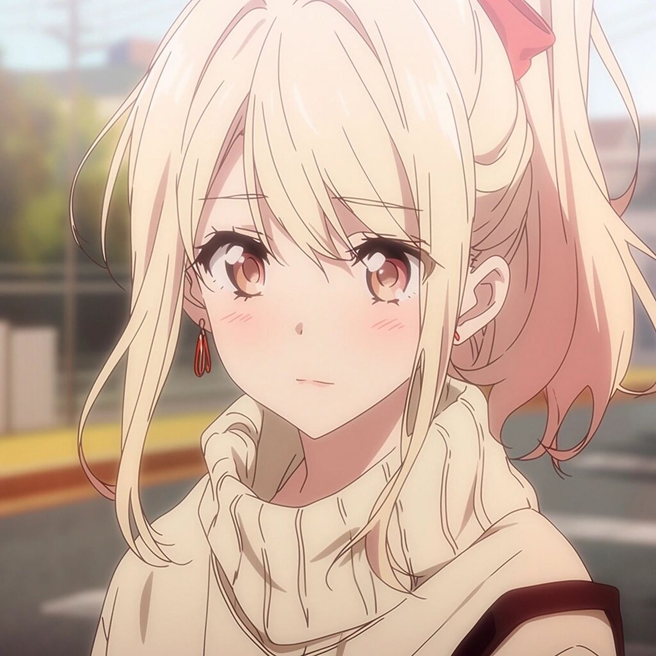 女生头像|动漫头像|黄色马尾96第三弹 你未必光芒万丈 但你温暖有关