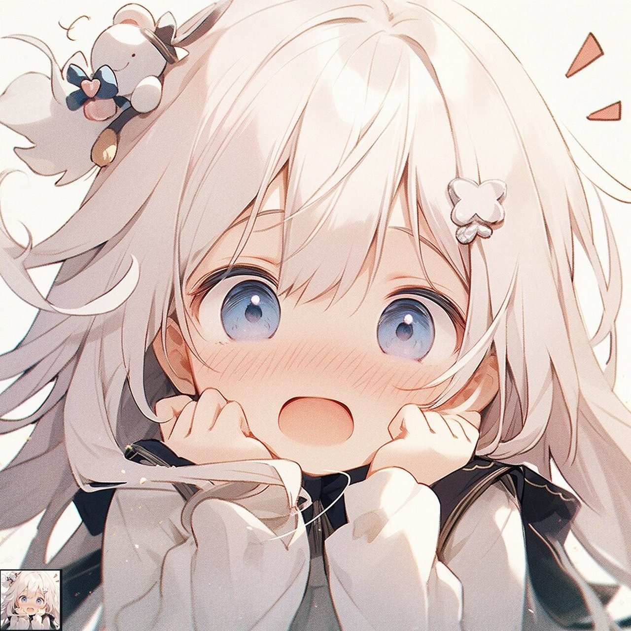 可爱加倍|激萌小女生动漫头像