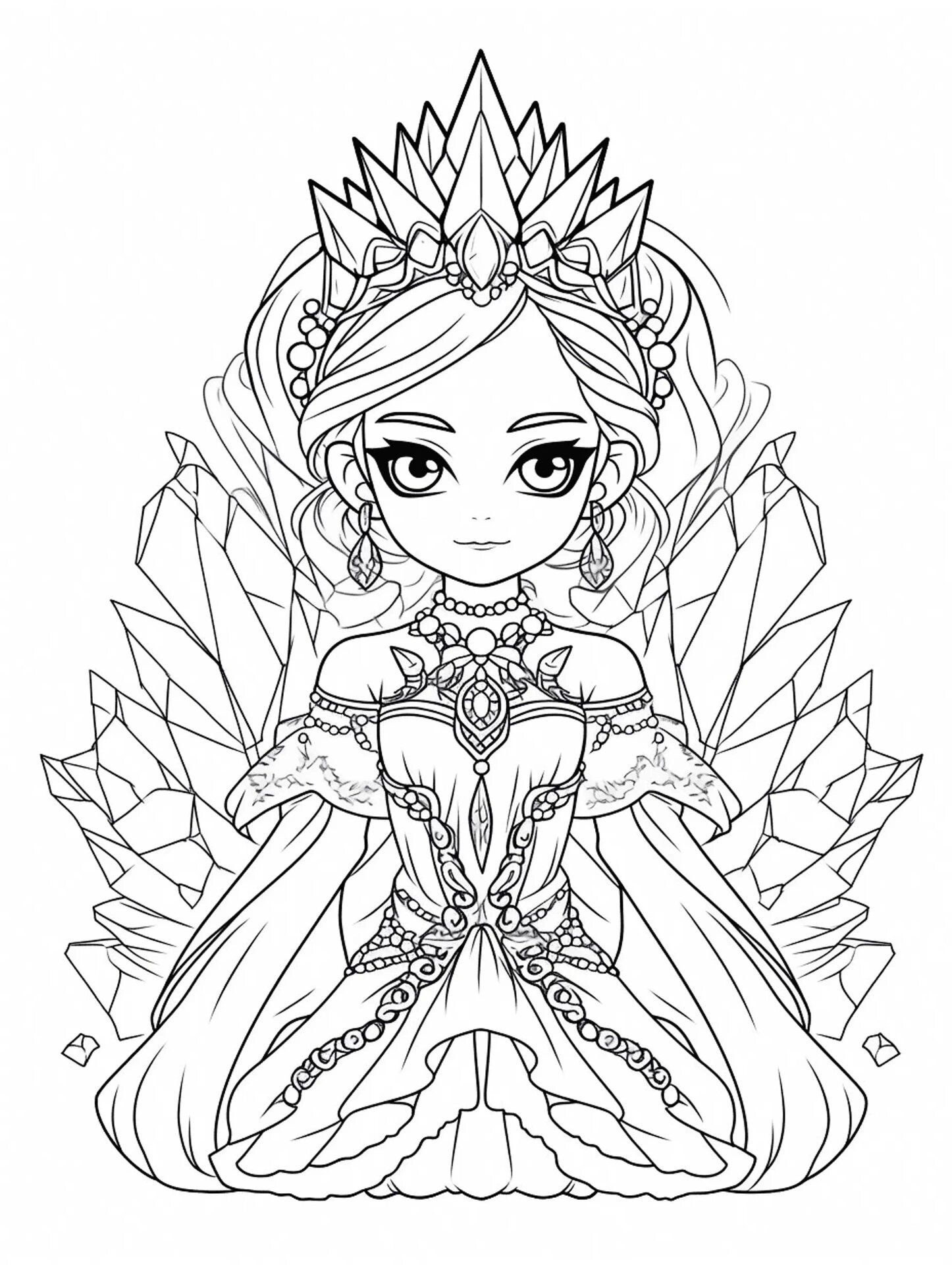 迪士尼公主|涂色线稿@胡萝卜要糊了的动态