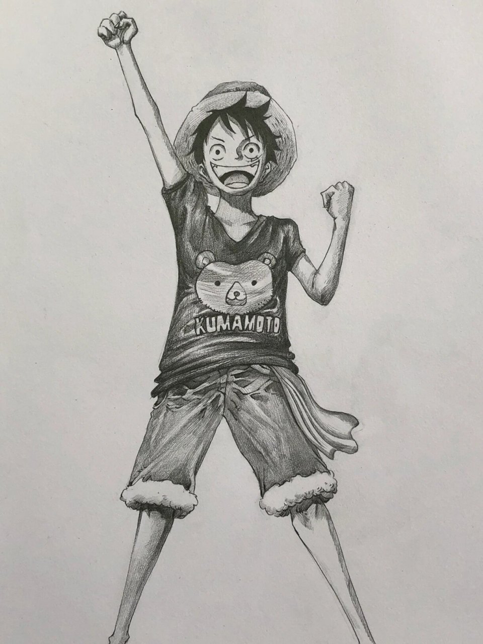 素描海贼王 路飞|附步骤 "我是要成为海贼王的男人!