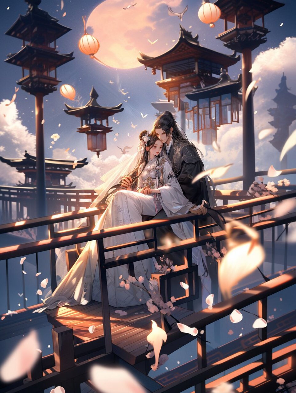 古风 【情侣】—— 七夕篇 《七夕》 清·吴绡 星光历历汉悠悠,怅望