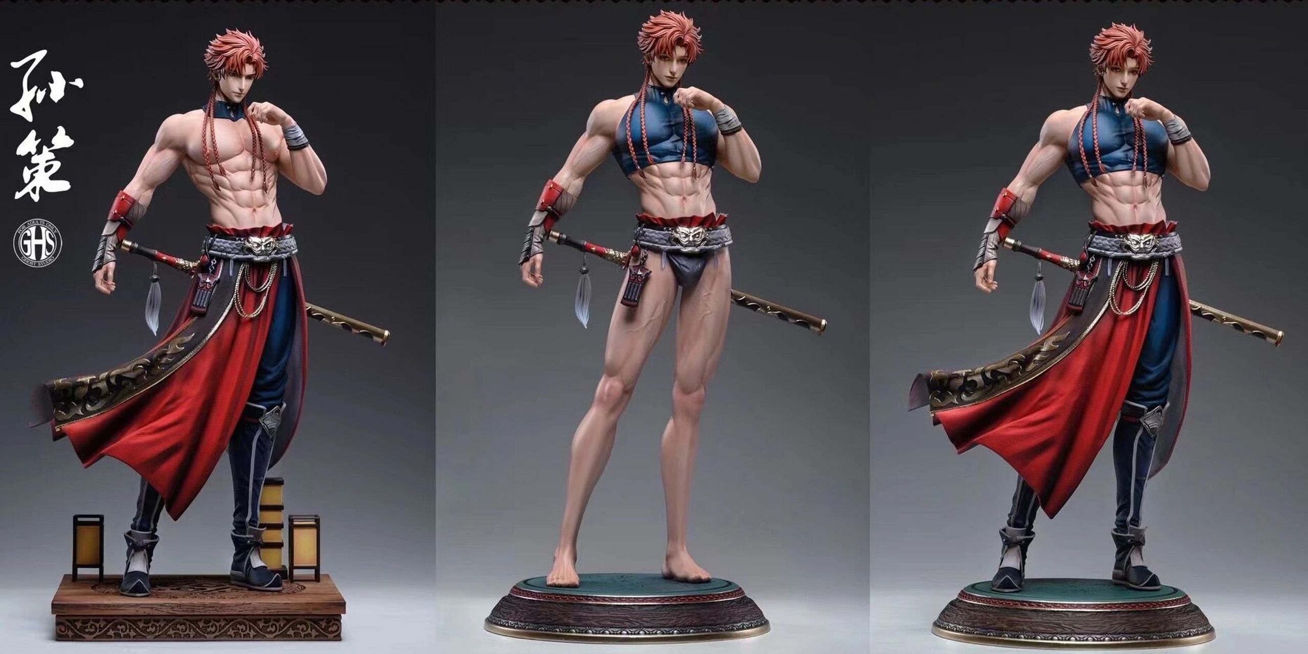 手办# #gk雕像# #孙策# #代号鸢# #在下才是广陵王妃# #孙策代号鸢