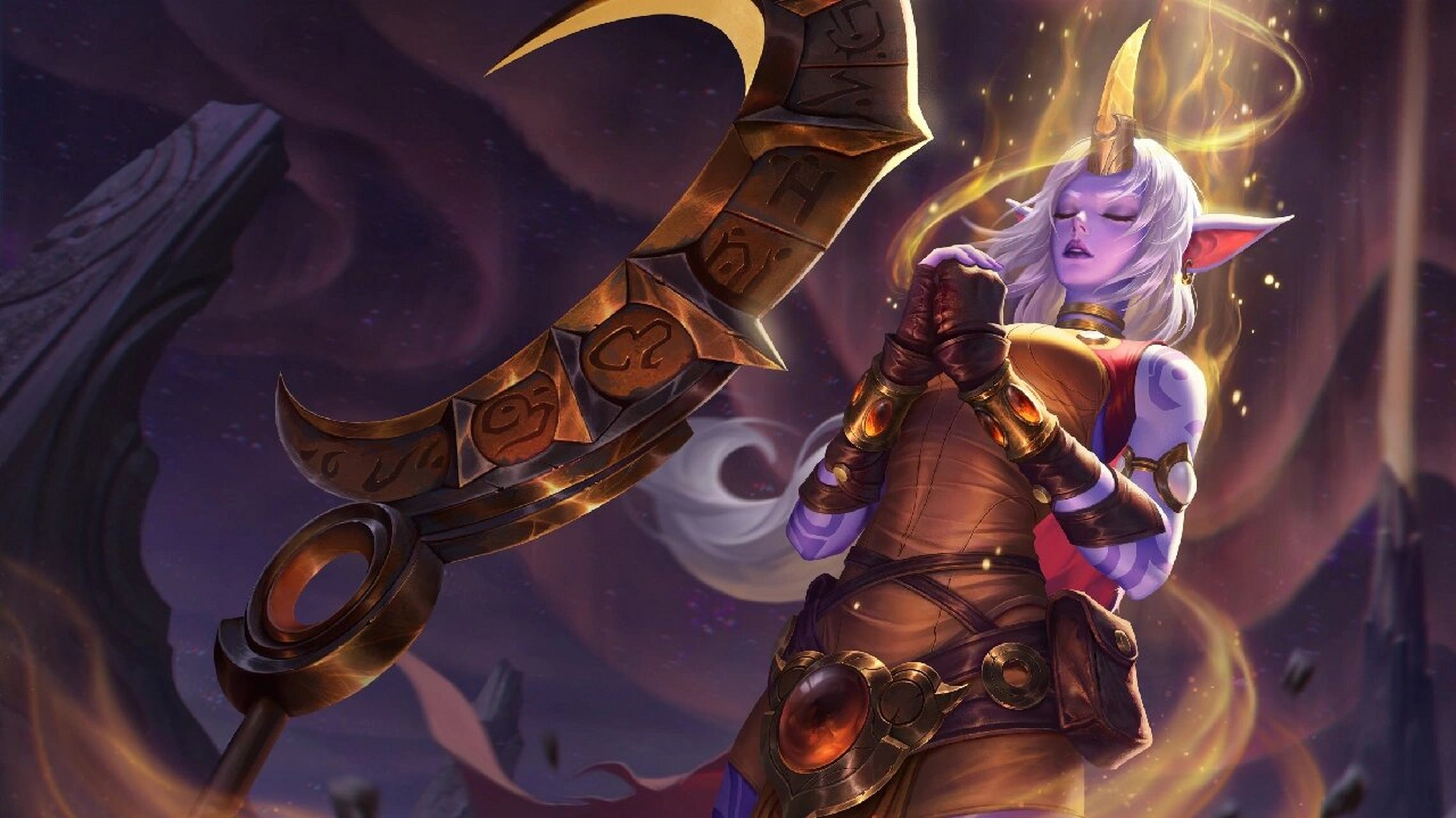 奶妈索拉卡各个皮肤高清原画壁纸合集 奶妈各个皮肤高清原画壁纸,主页