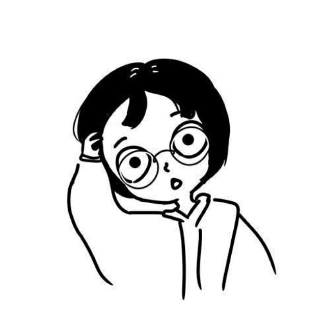 黑白简约头像集